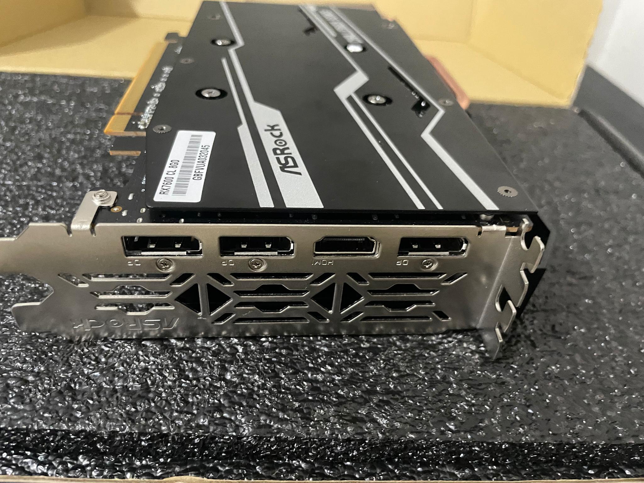 ASRock AMD Radeon RX 7600 Challenger OC 8GB GDDR6 Graphics Card