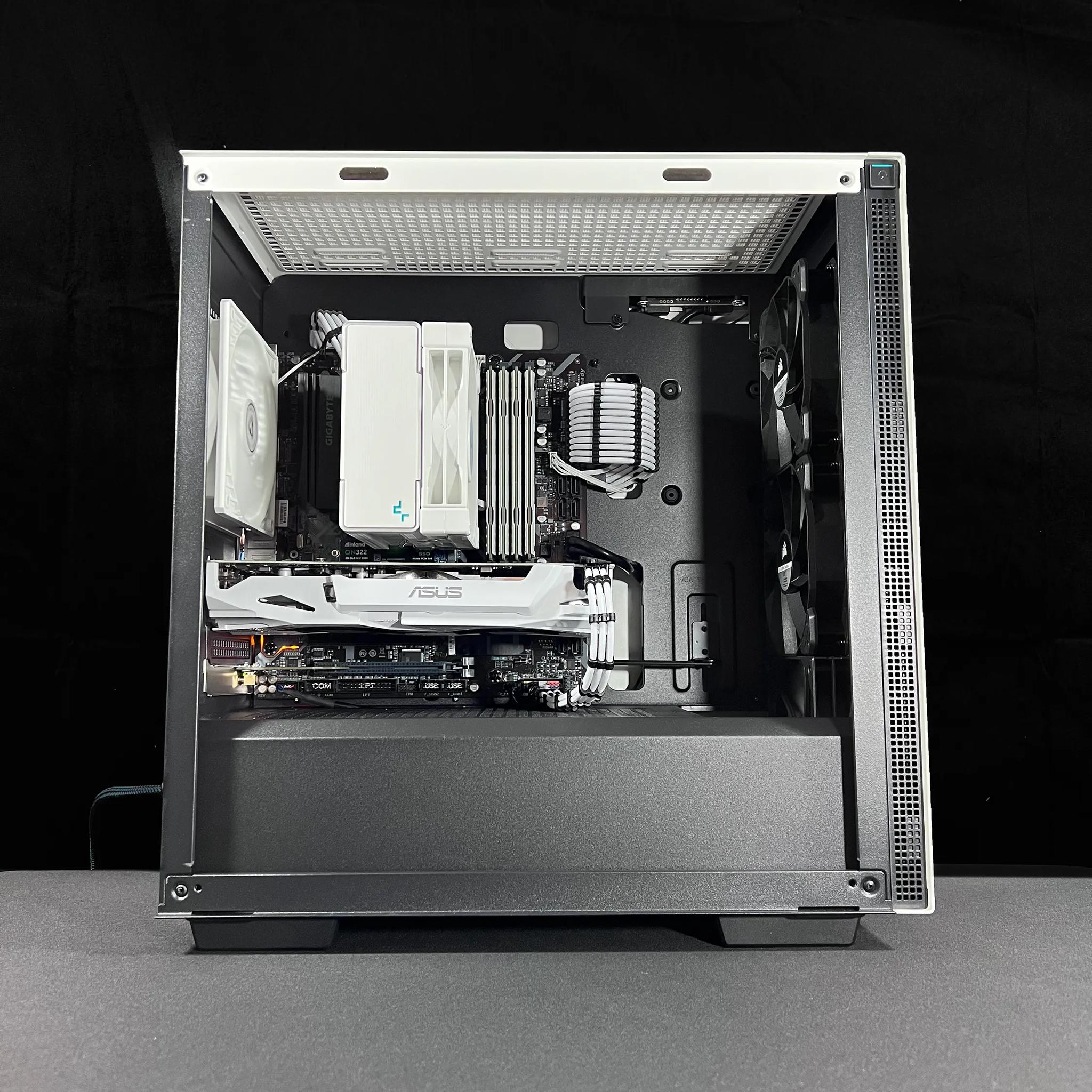 ⬛⬜ White Budget Gaming PC | i5-8500 | GTX 1060 - 6GB ⬜⬛