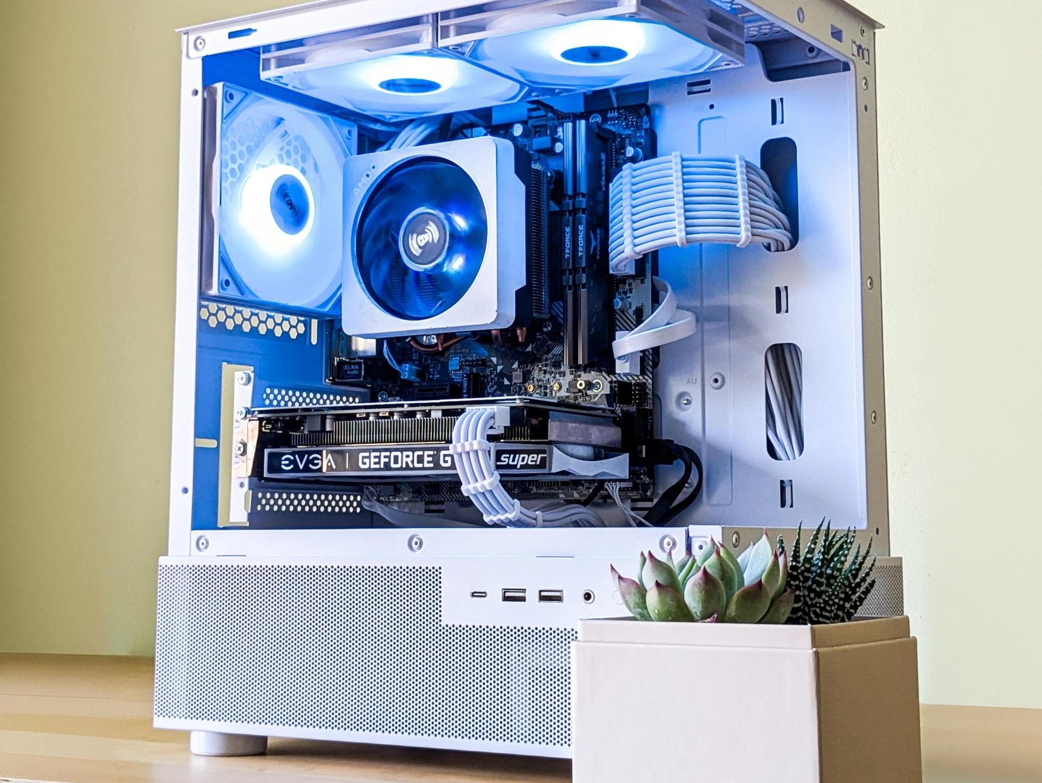 🌊 Azure Tempest ❄️ || GTX 1660 Super | AMD Ryzen 5 2600 | 16GB DDR4 RAM | 1TB + 128GB Storage