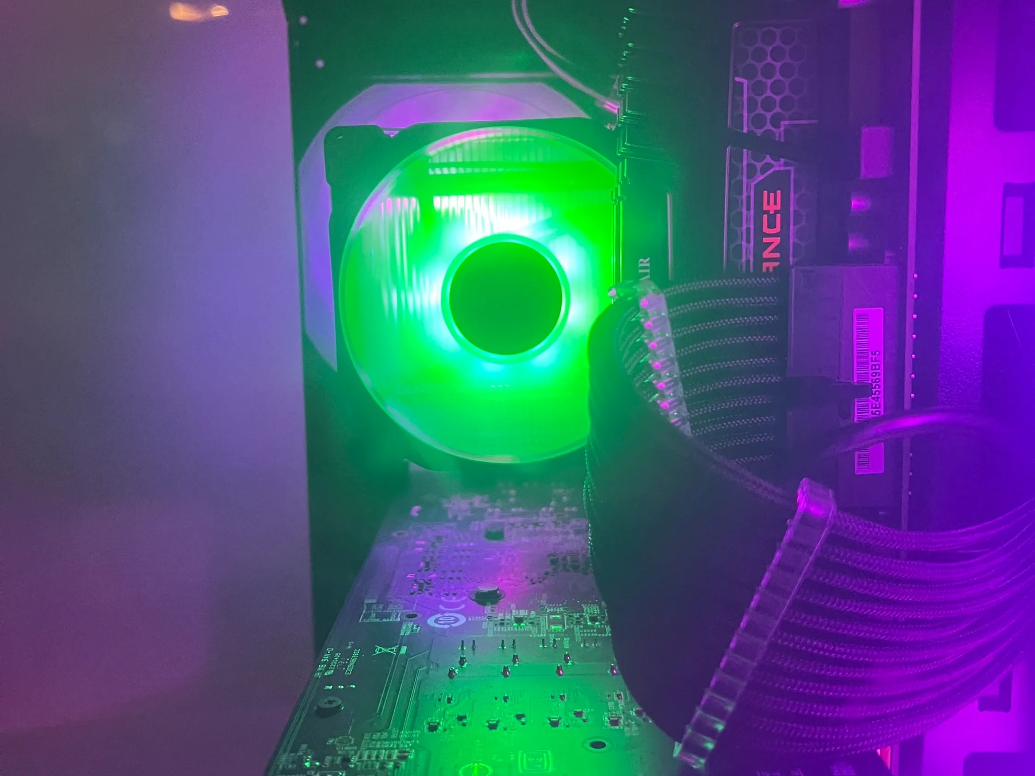 Custom RGB gaming PC I5 4970k RX 580 6gb 16gb DDR3 Ram 500gb SSD