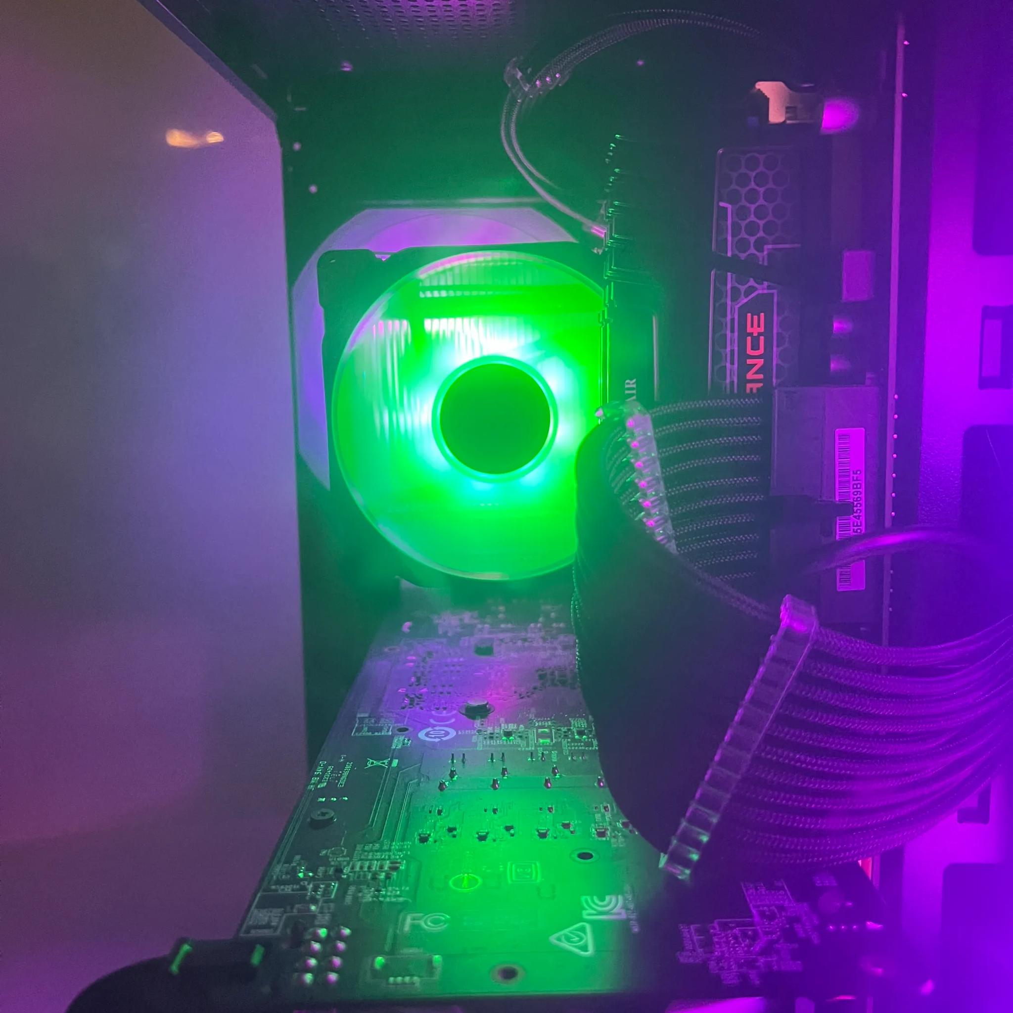 Custom RGB gaming PC I5 4970k RX 580 6gb 16gb DDR3 Ram 500gb SSD