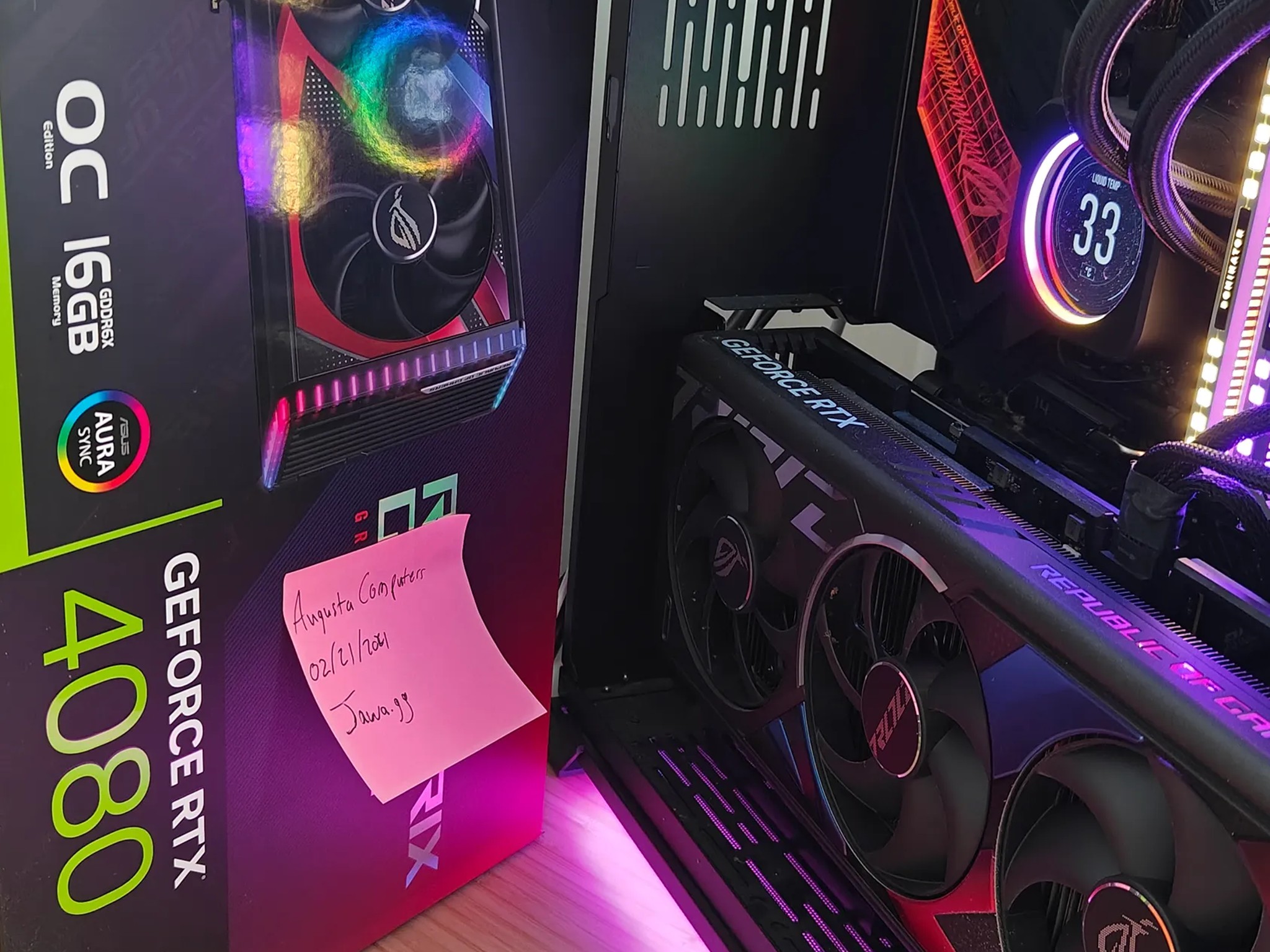Asus STRIX RTX 4080 [Used w/ Box]