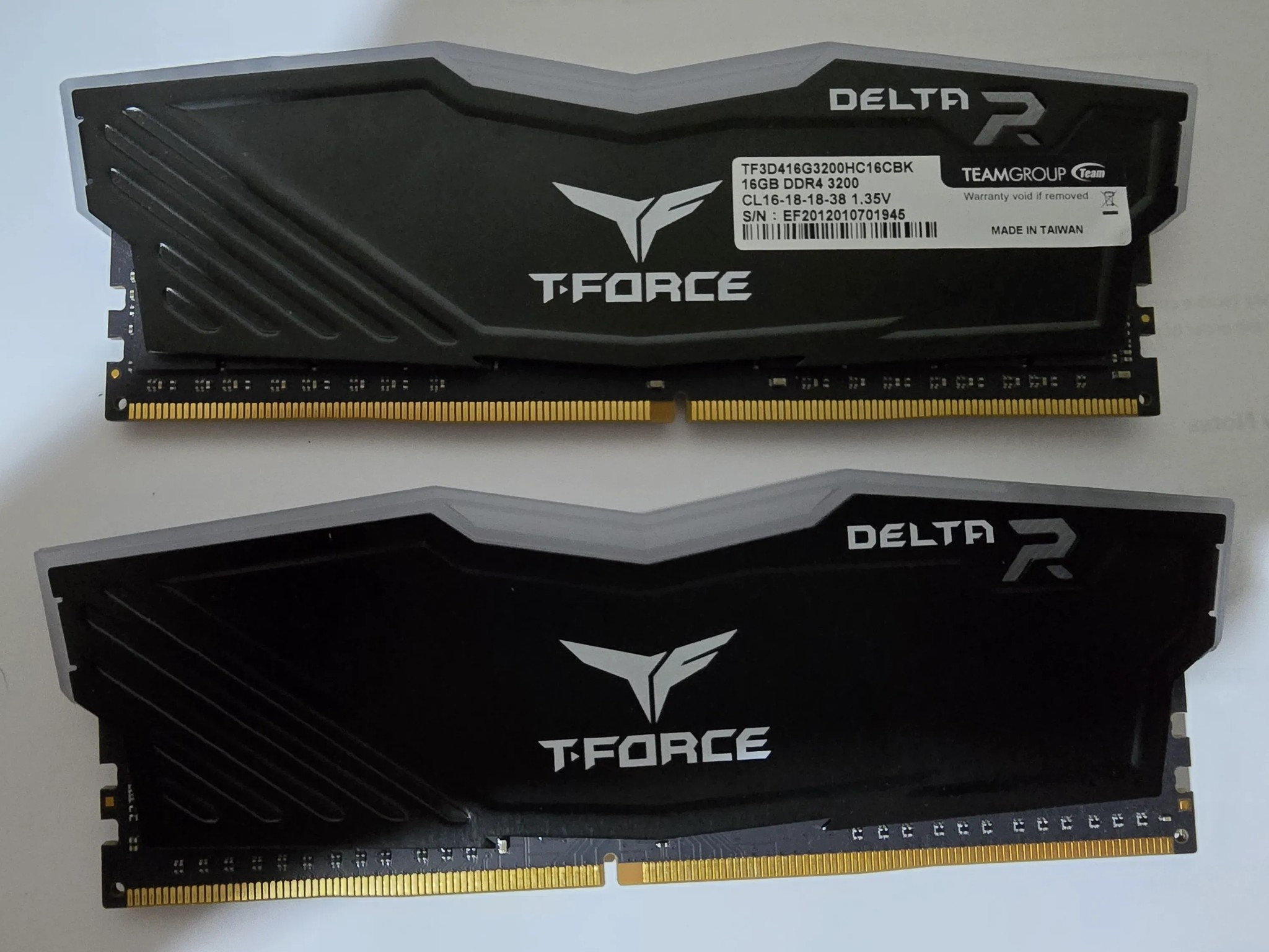 T-Force 32 gb DDR4 kit (2x16gb)