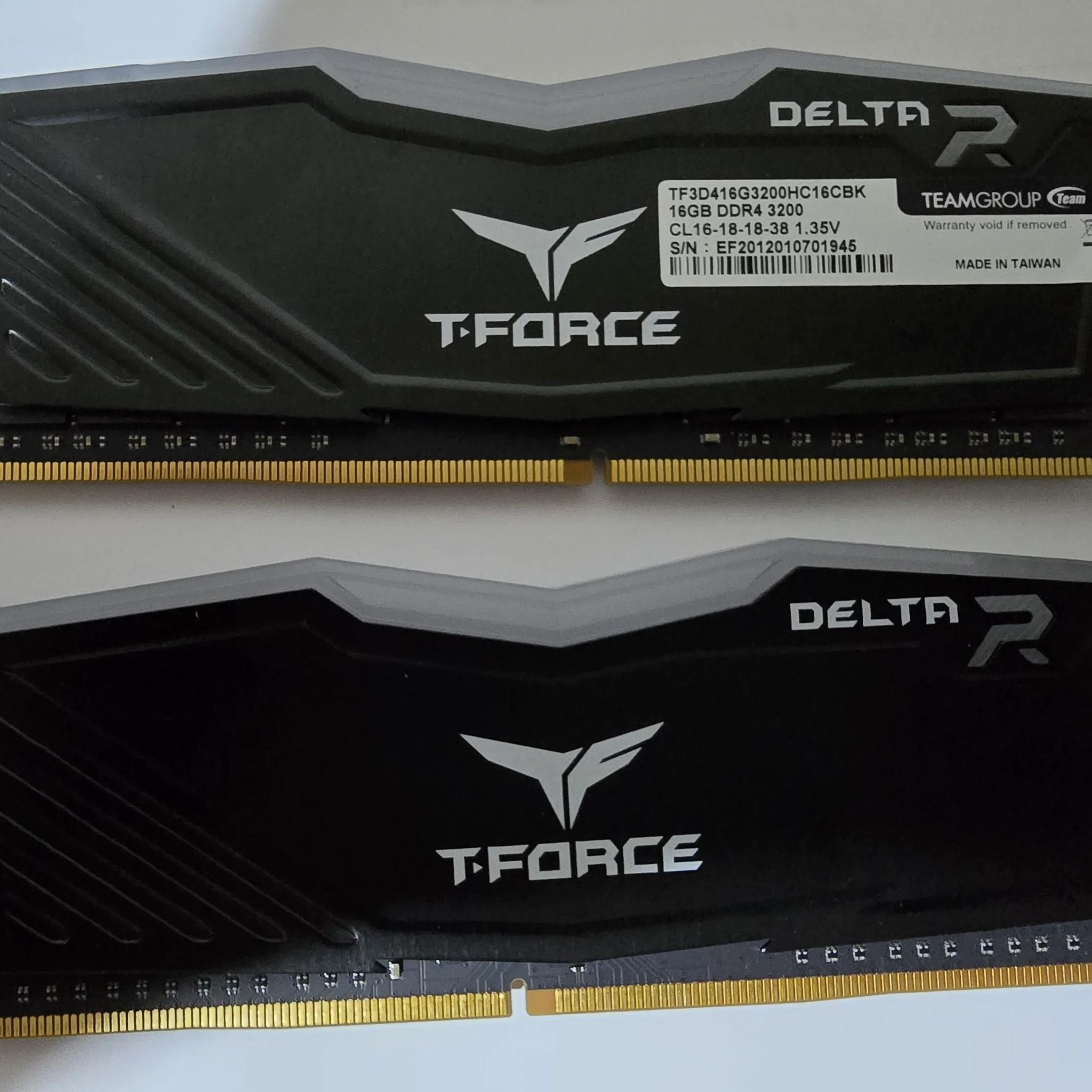 T-Force 32 gb DDR4 kit (2x16gb)