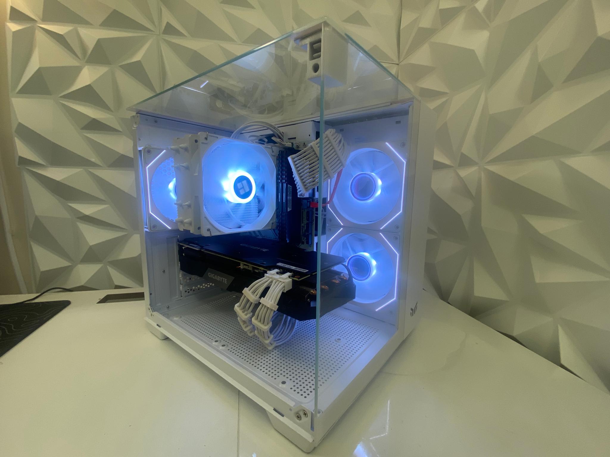 🎅🎅 White Elite Build – Ryzen 5 3600 + RTX 2070 Super 8GB | 1080p/1440p High FPS Ready