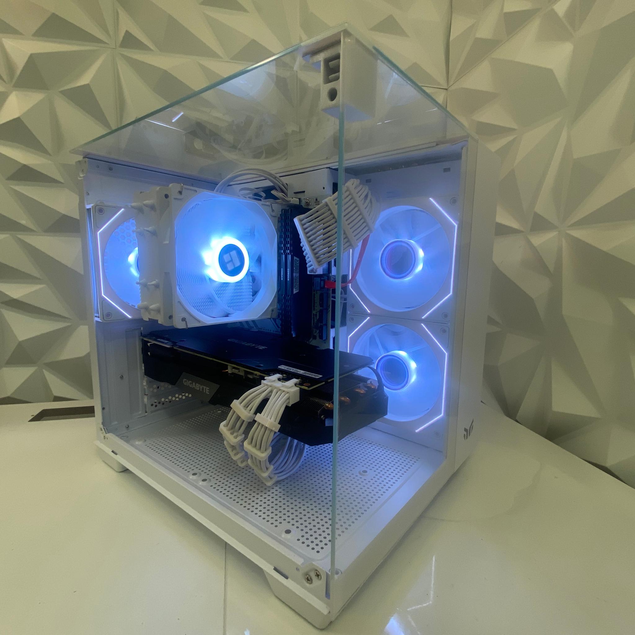 🎅🎅 White Elite Build – Ryzen 5 3600 + RTX 2070 Super 8GB | 1080p/1440p High FPS Ready
