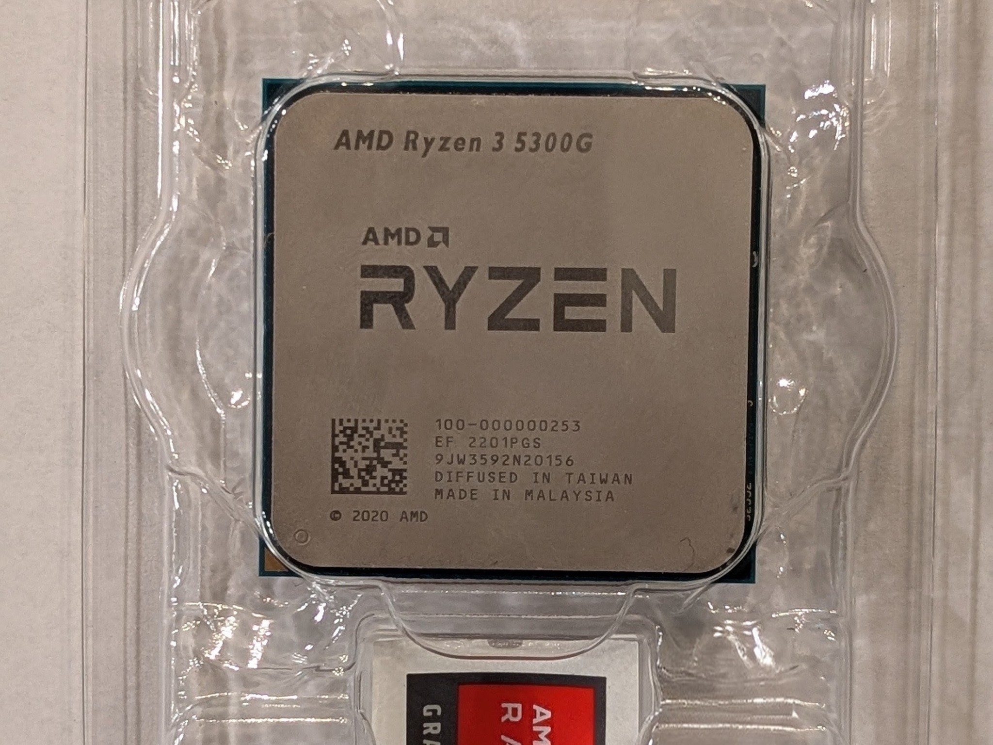 AMD Ryzen 3 5300G with generic cooler