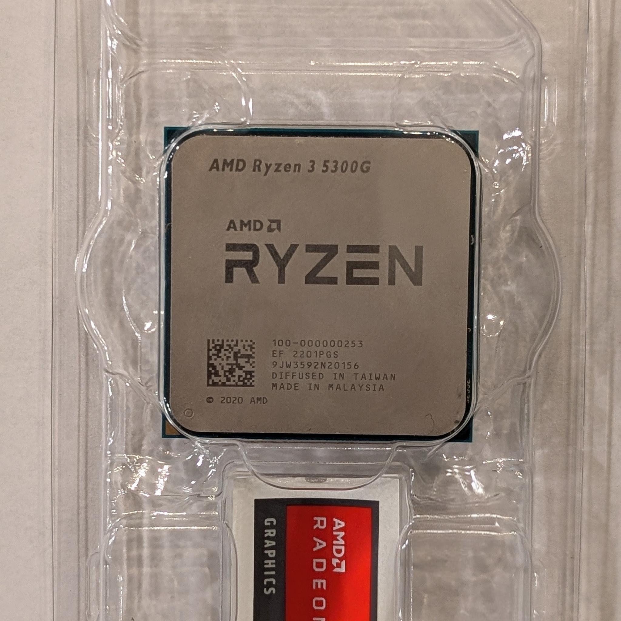 AMD Ryzen 3 5300G with generic cooler