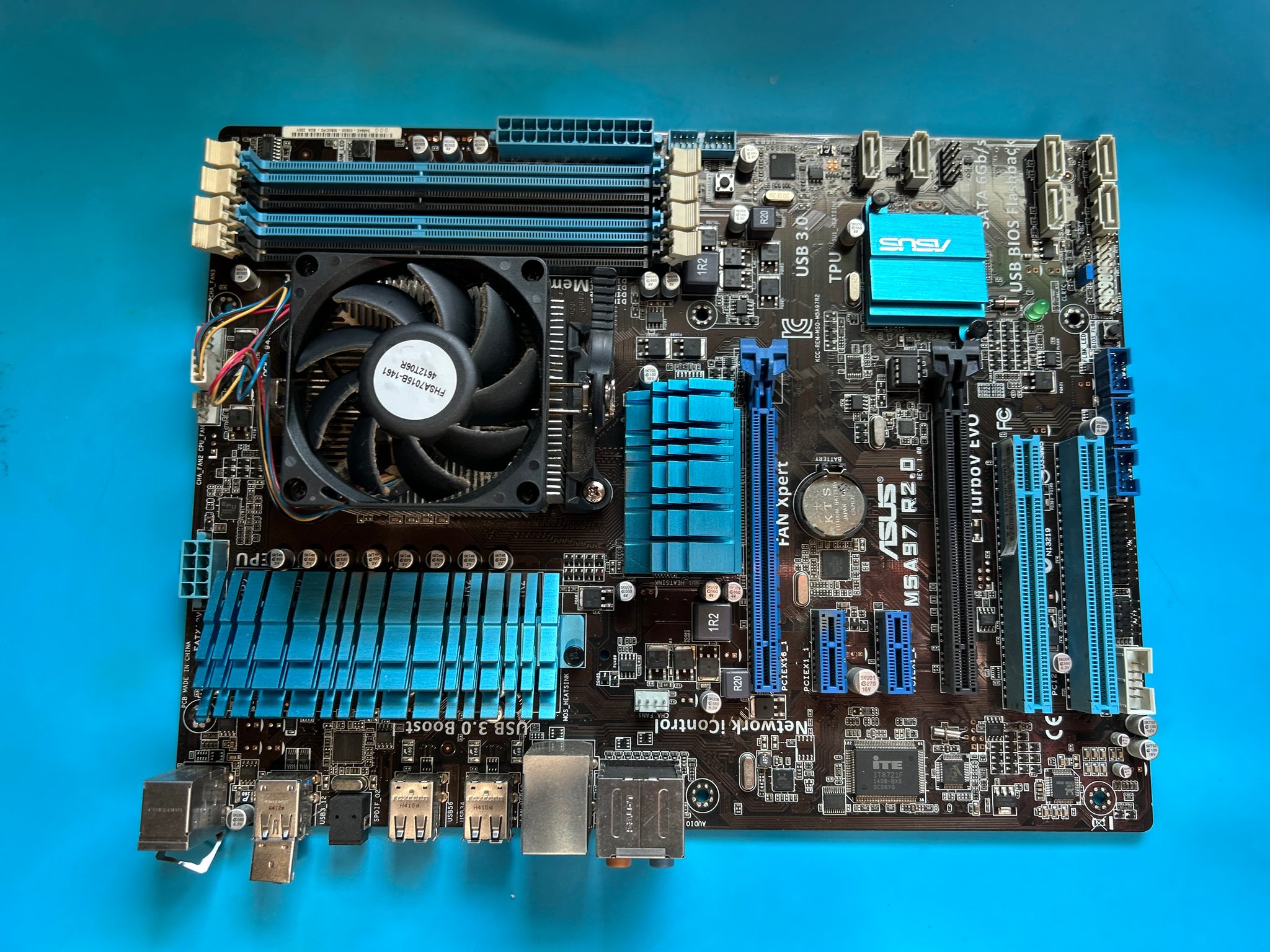 AMD Asus DDR3 motherboard and cpu