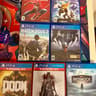 Sony PlayStation 4 Pro 1TB Console (Black) + 7 Games