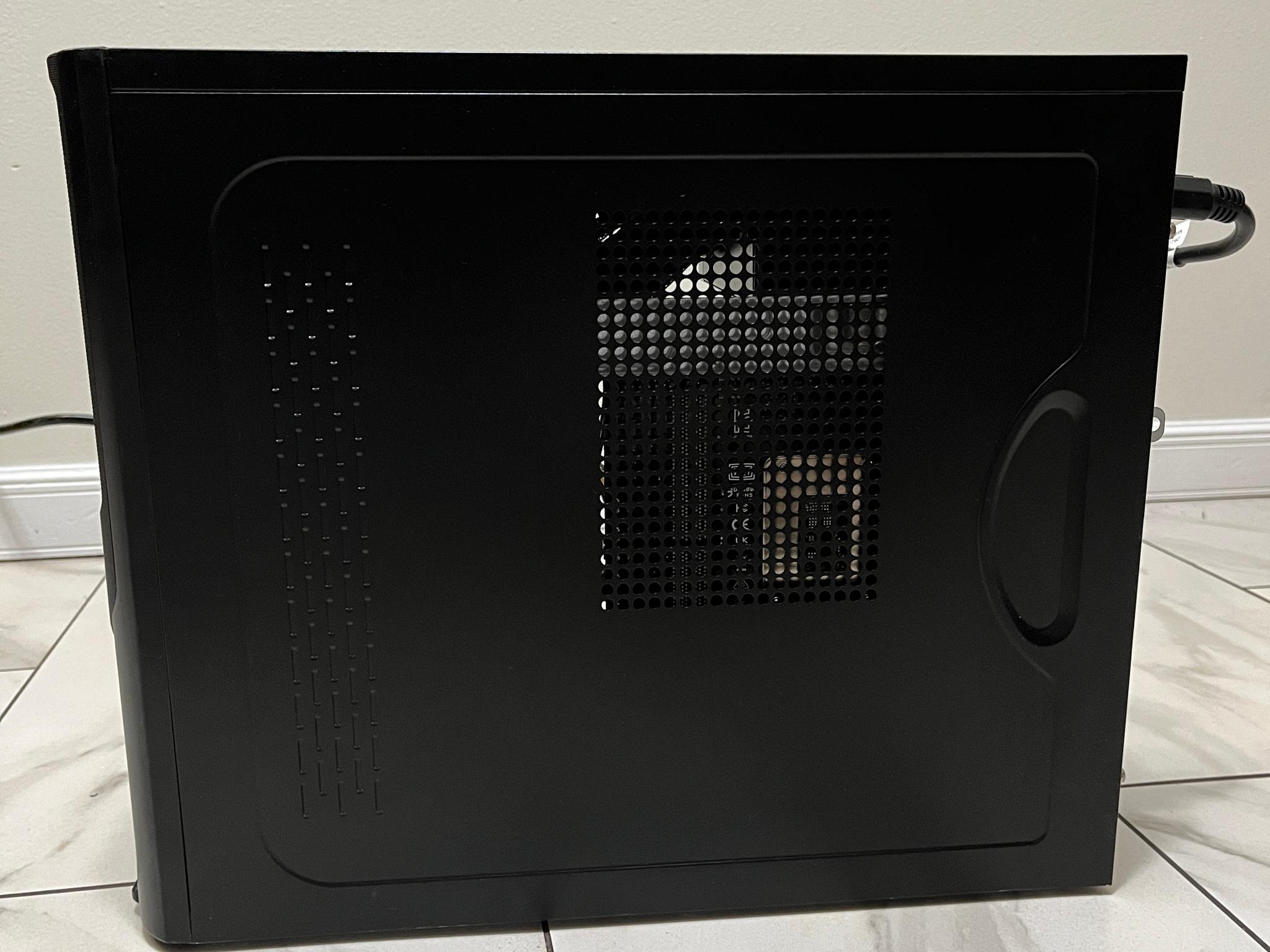 NVIDIA RTX 2060 SUPER, Intel i3-12100, 16GB RAM, 500GB SSD - Sleeper Office Gaming PC w/ Wi-Fi & BT