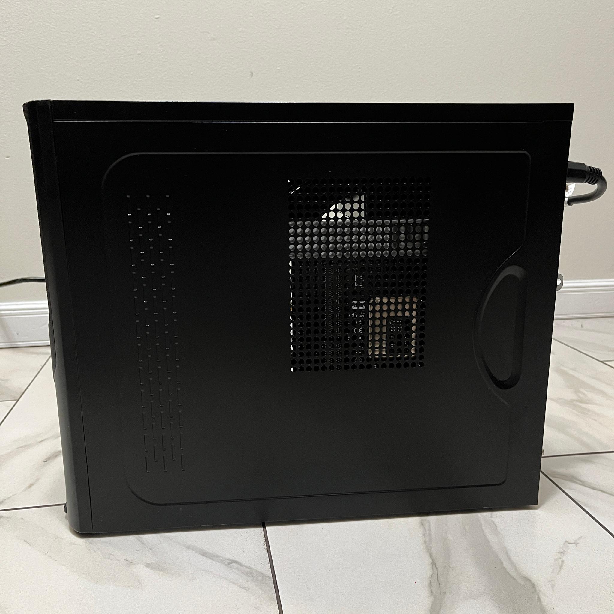 NVIDIA RTX 2060 SUPER, Intel i3-12100, 16GB RAM, 500GB SSD - Sleeper Office Gaming PC w/ Wi-Fi & BT