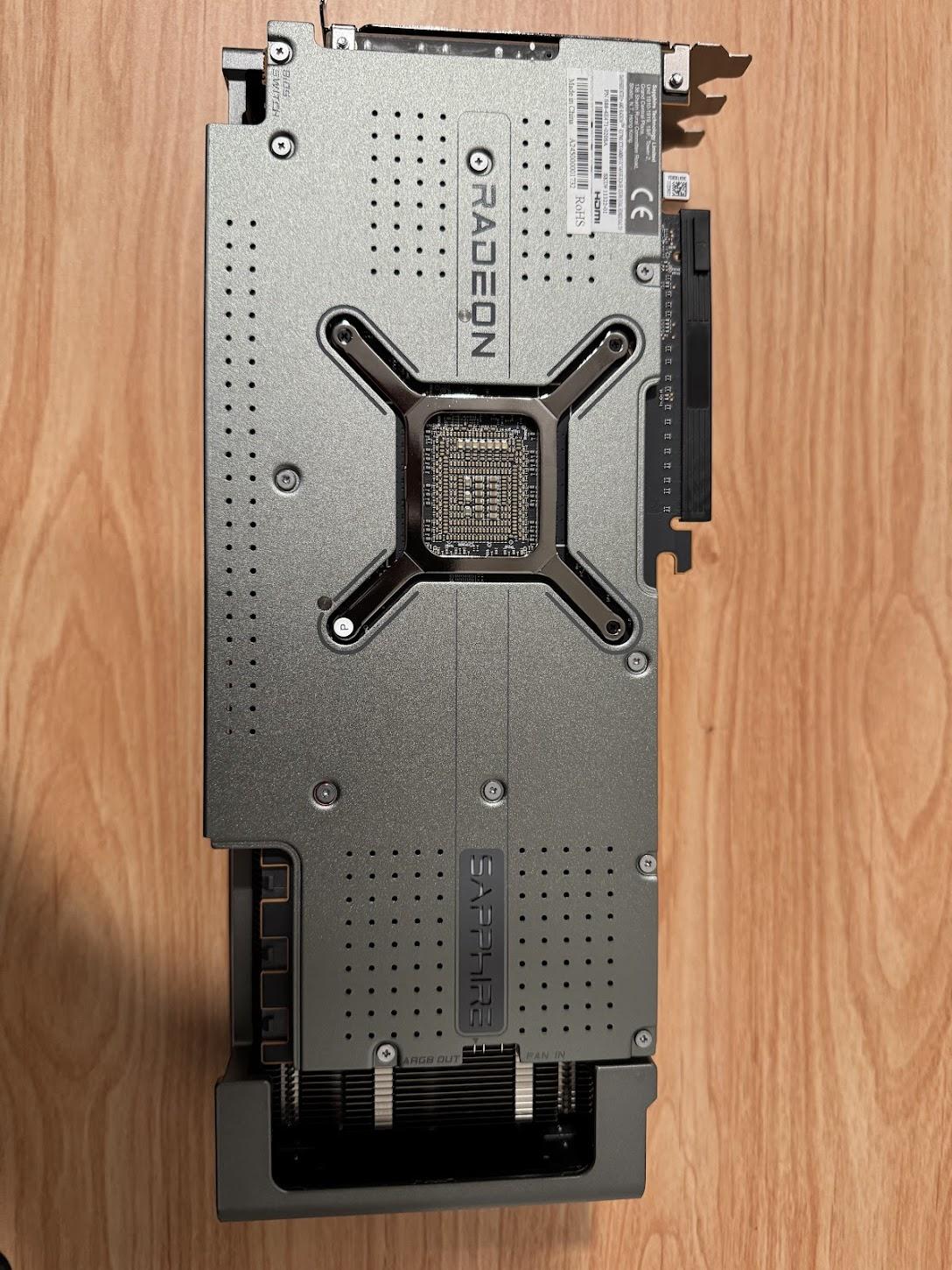 Sapphire  Nitro+ AMD Radeon RX 7900 XTX Vapor-X Gaming Graphics Card with 24GB GDDR6