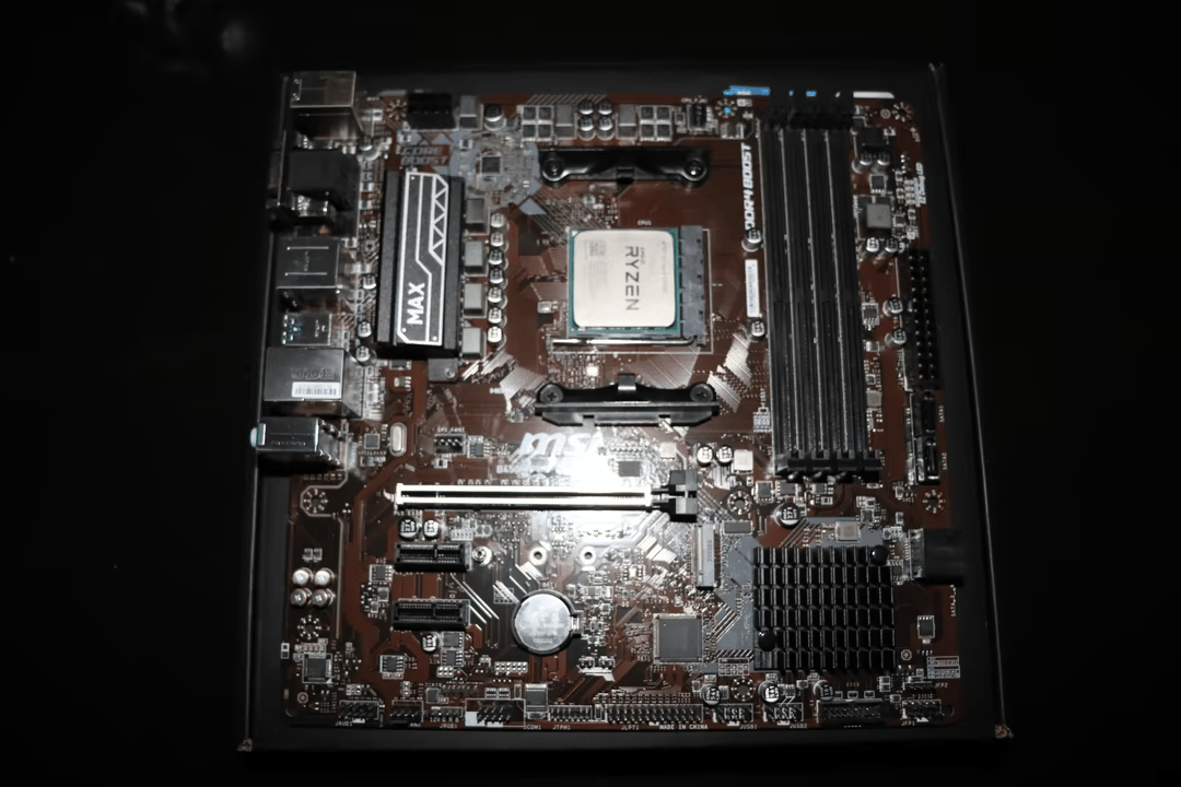 Combo Deal MSI B450m Pro VDH MAX with Ryzen 3 3200G also includes CPU Stock Fan