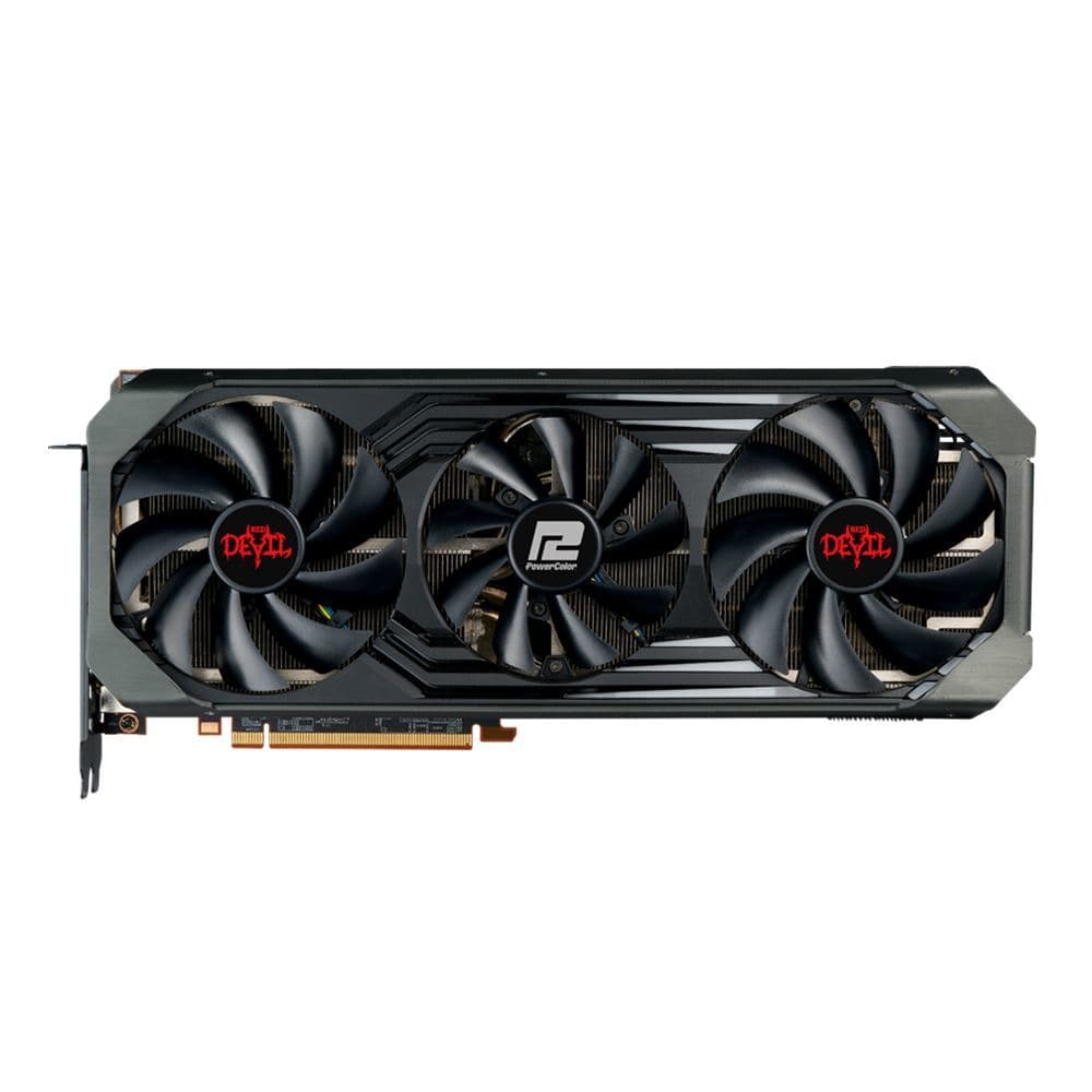PowerColor AMD Radeon 6800 XT Red Devil Overclocked Triple-Fan 16GB GDDR6 PCIe 4.0 Graphics Card