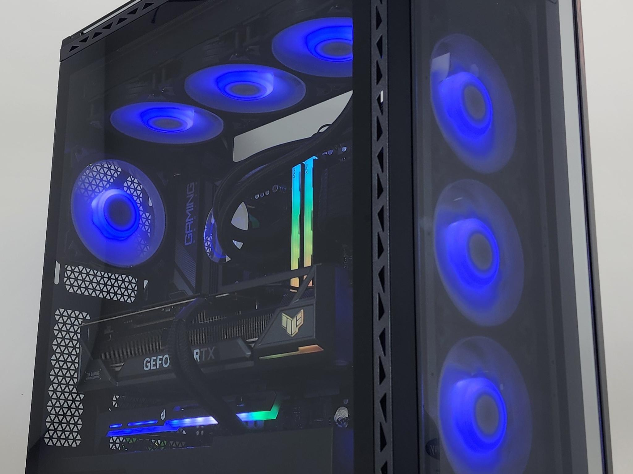 Gaming PC Ryzen 7 7800X3D 32GB RAM 2TB SSD RTX 4080 16GB Windows 11 Computer
