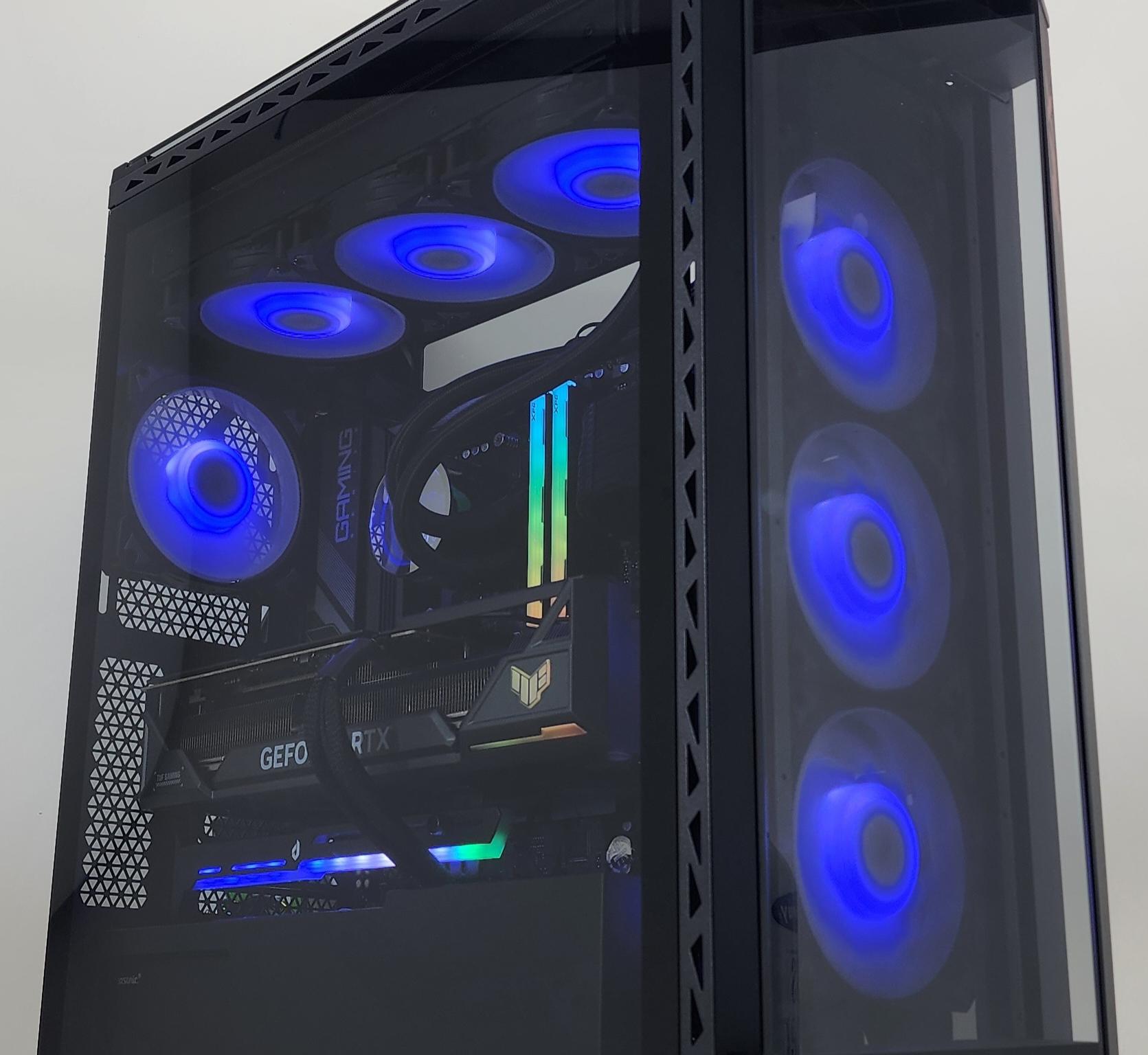 Gaming PC Ryzen 7 7800X3D 32GB RAM 2TB SSD RTX 4080 16GB Windows 11 Computer