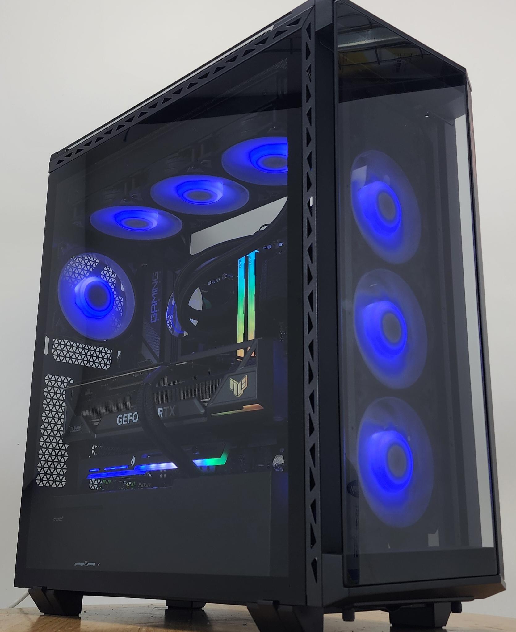 Gaming PC Ryzen 7 7800X3D 32GB RAM 2TB SSD RTX 4080 16GB Windows 11 Computer