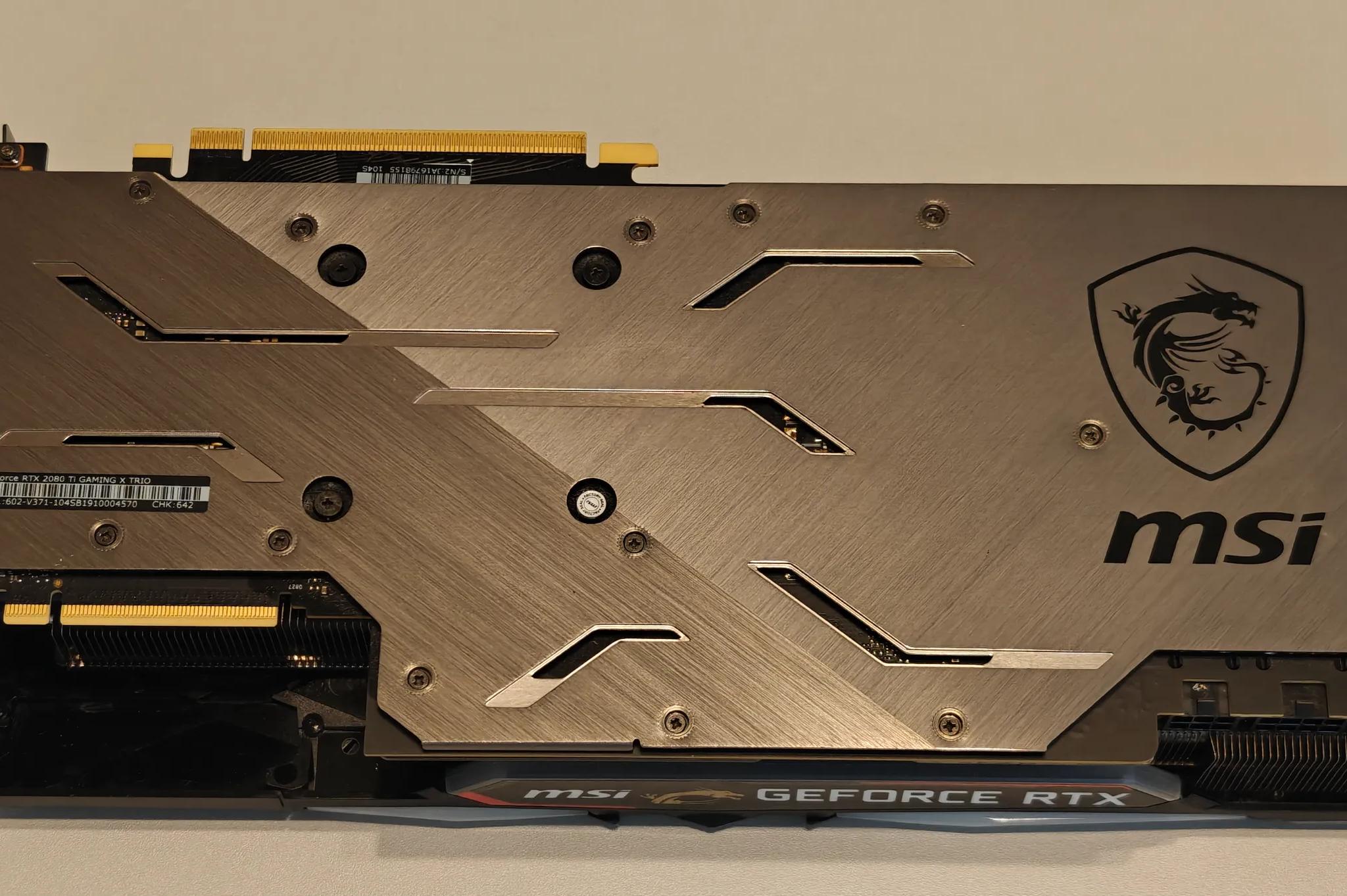 MSI GeForce RTX 2080 TI GAMING X TRIO 11GB