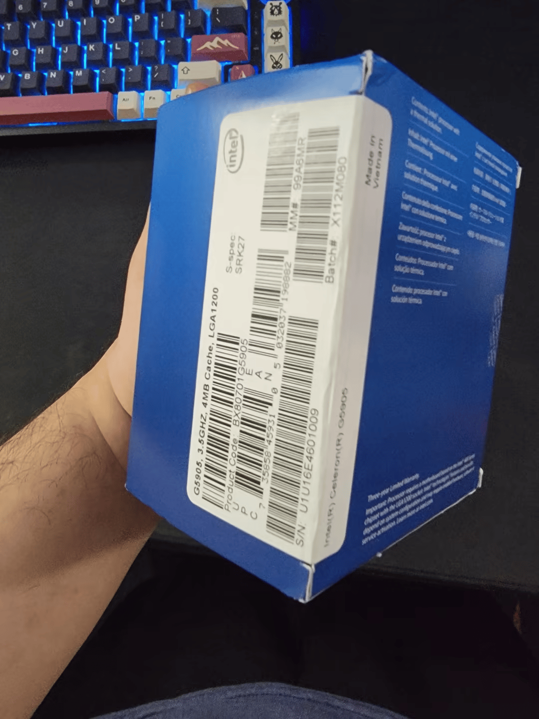 New Intel Celeron G5905 3.5 GHz Dual-Core Processor