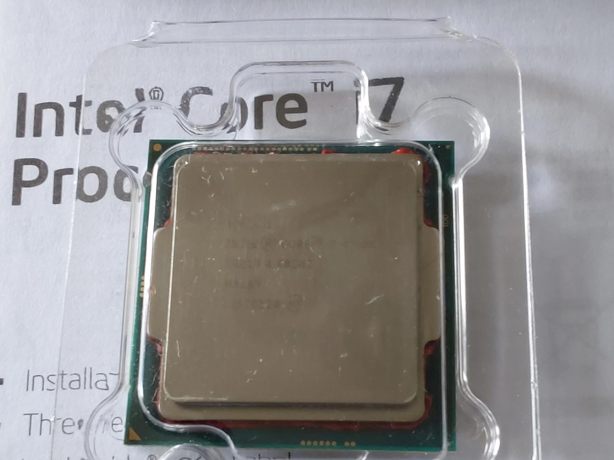 Intel i7 4790k 4.0GHz CPU and Heatsink/Fan in Original Retail Box