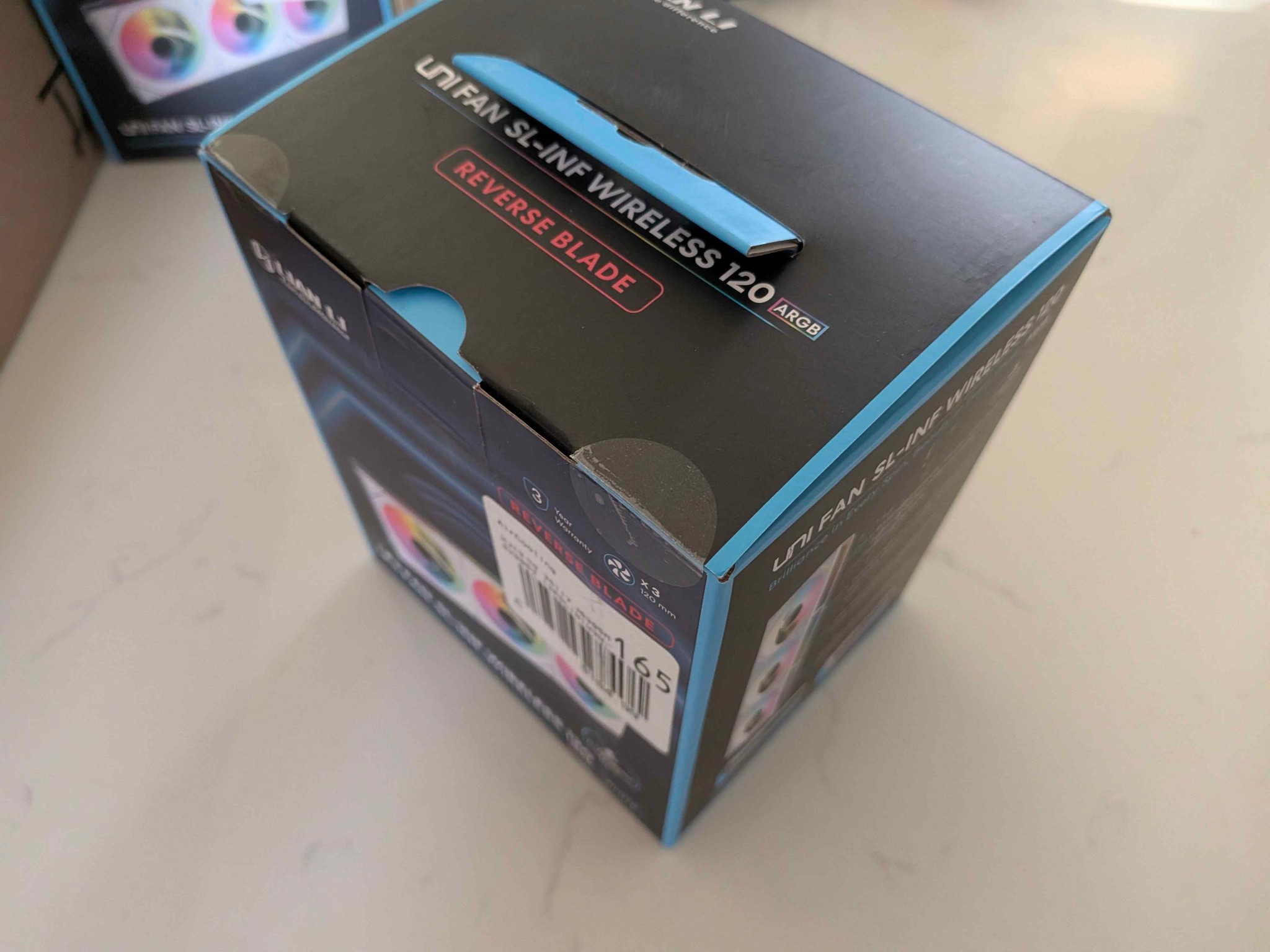 NEW SEALED Lian Li UNI FAN SL-Infinity Wireless 120 Reverse Blade (3 Pack)