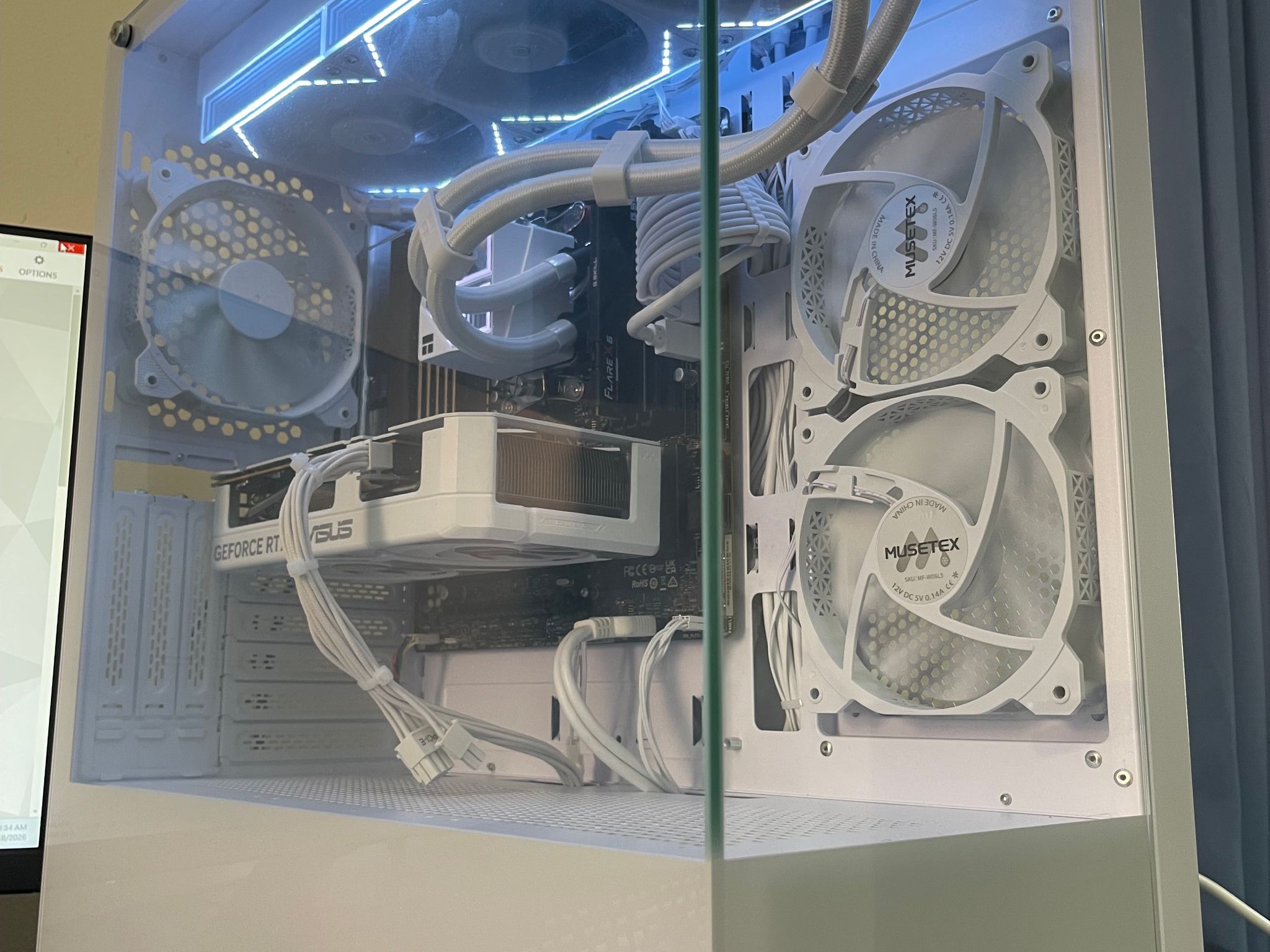 ☃️❄️AM5 Gaming PC / RTX 5060/ Ryzen 7 7700x/ 16Gb DDR5/ 1Tb NVMe/ liquid Cooled