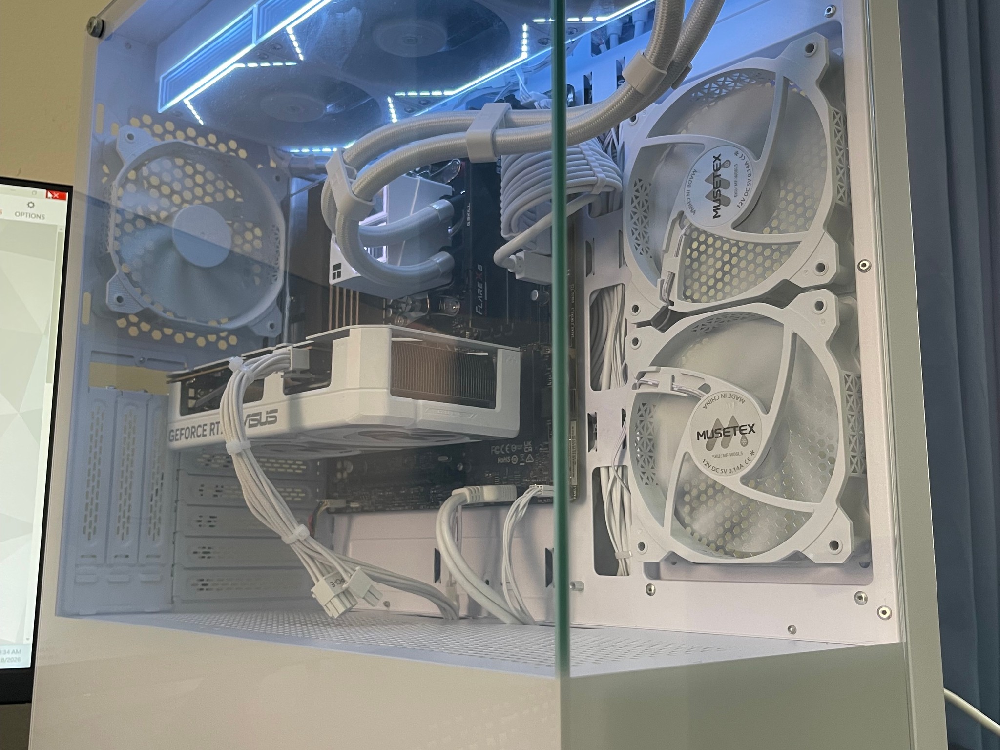 ☃️❄️AM5 Gaming PC / RTX 5060/ Ryzen 7 7700x/ 16Gb DDR5/ 1Tb NVMe/ liquid Cooled