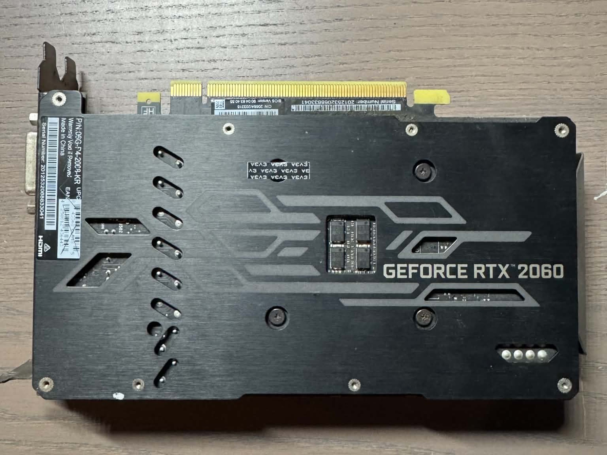 EVGA KO ULTRA GAMING GeForce RTX 2060 6GB GPU Graphics Card