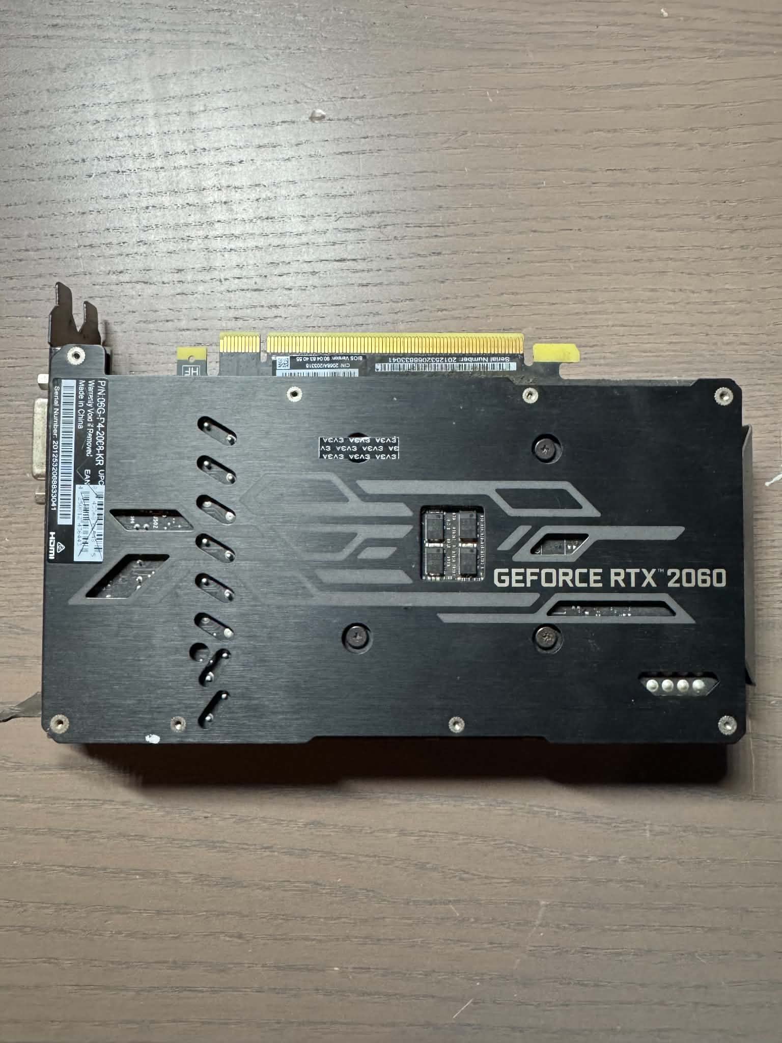 EVGA KO ULTRA GAMING GeForce RTX 2060 6GB GPU Graphics Card
