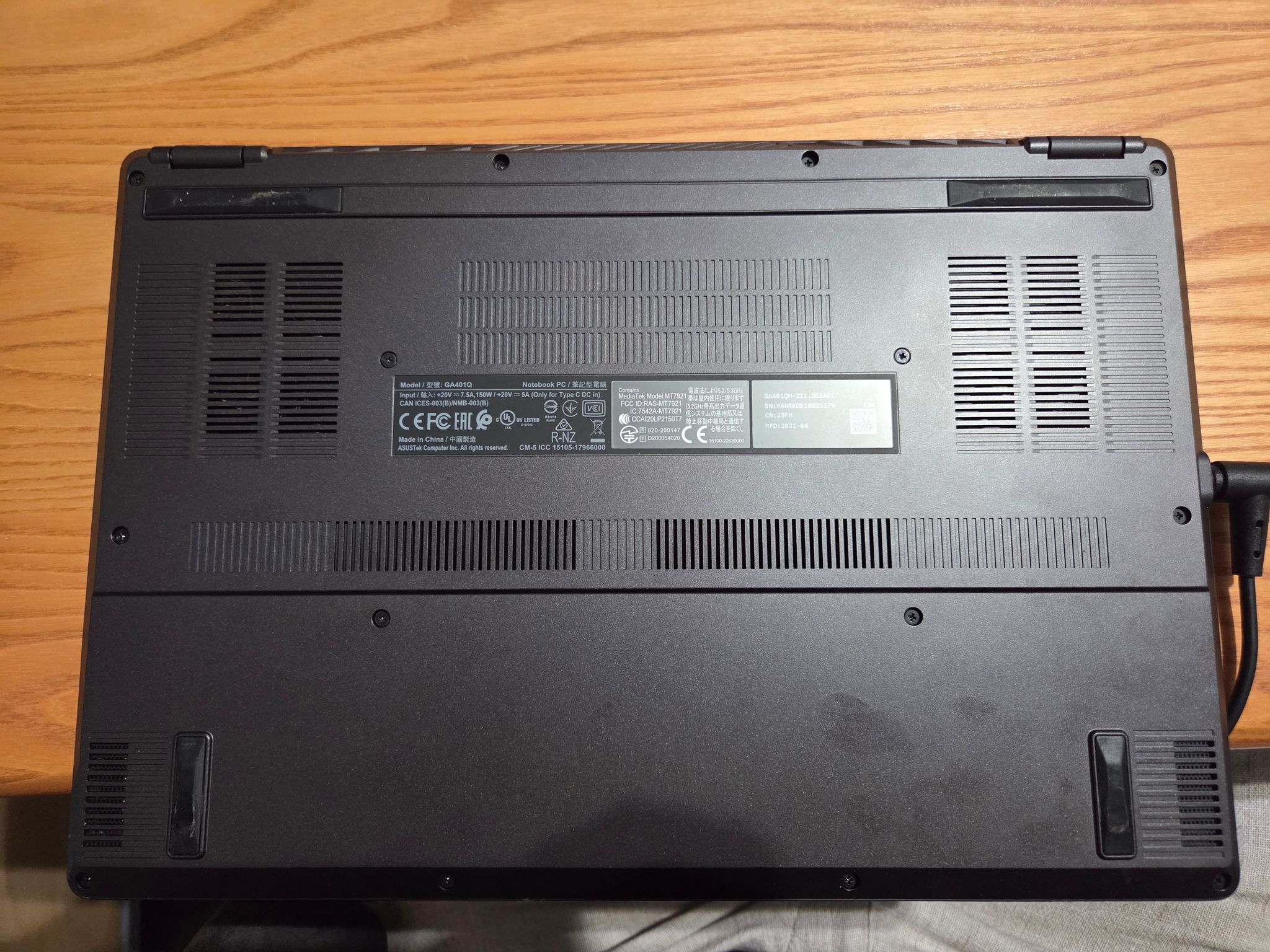 Asus ROG Zephyrus G14 - 2021
