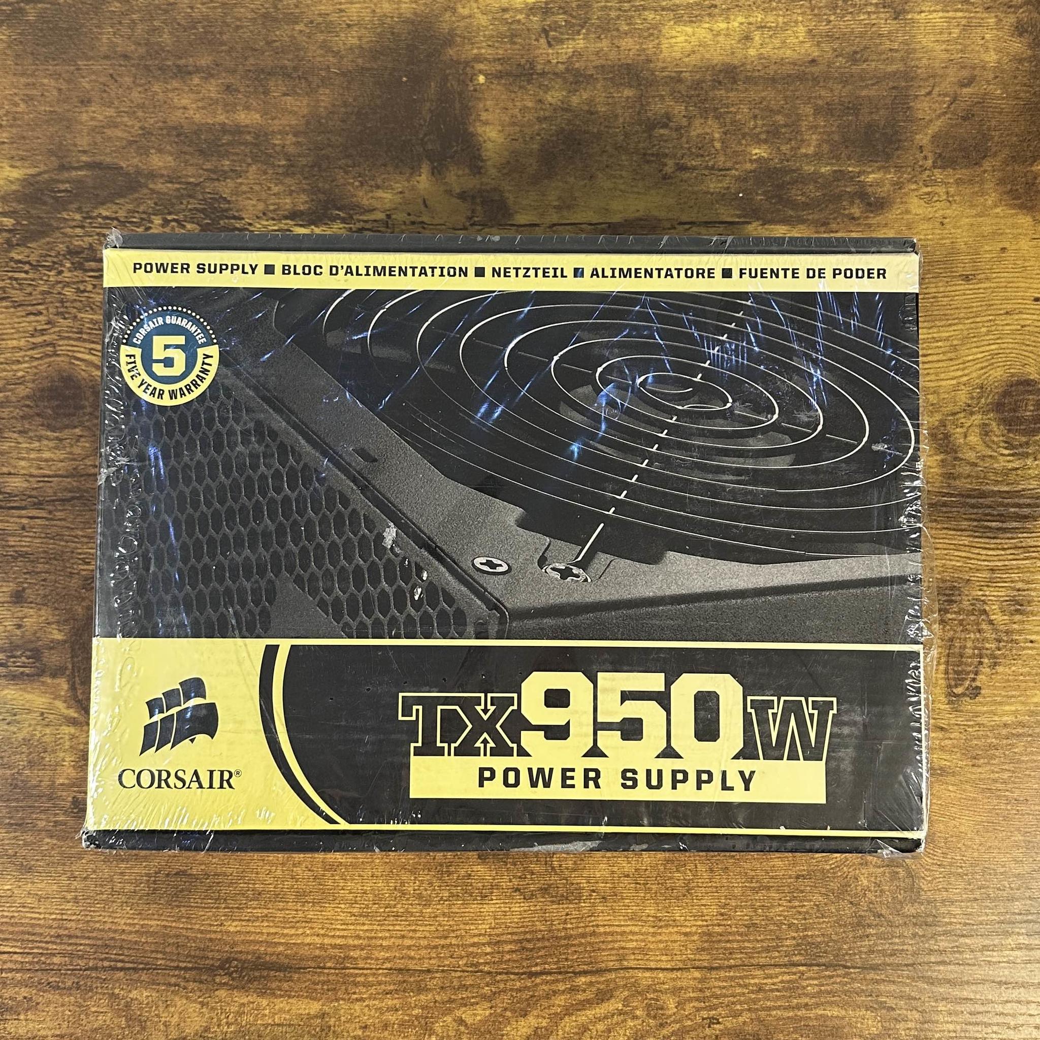 NEW OLD STOCK Corsair TX950W 950W 80+ Bronze Power Supply NEW SEALED