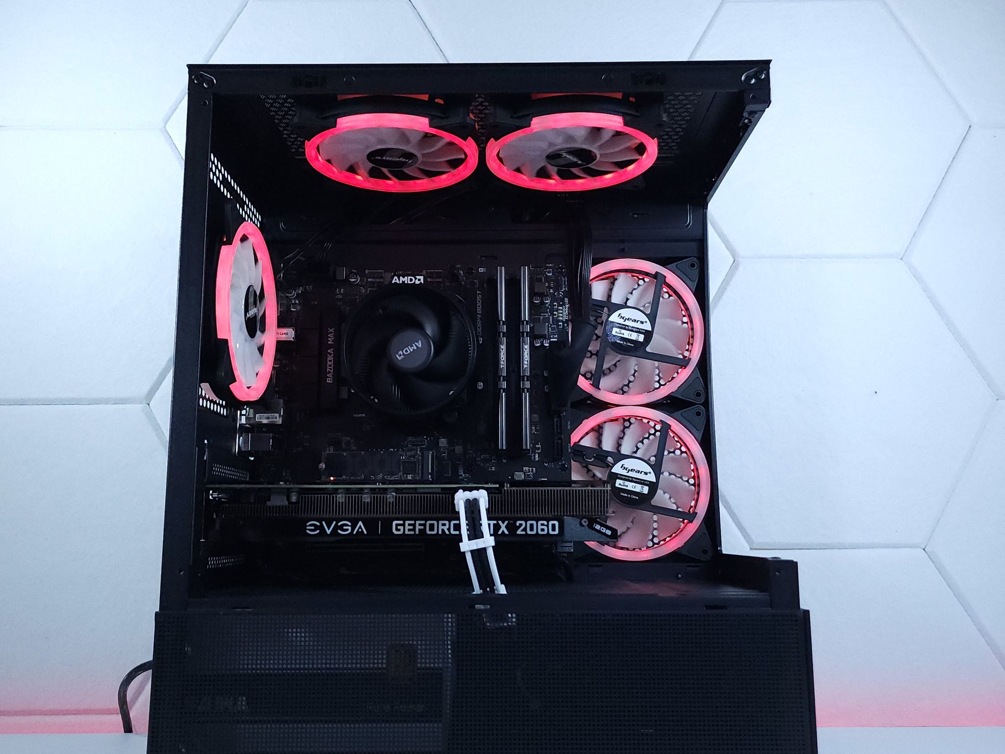 ❤️RTX 2060 12G || Ryzen 5 5500 || 16GB 3200MHz || 1TB M.2 SSD || 1080p Gaming Computer