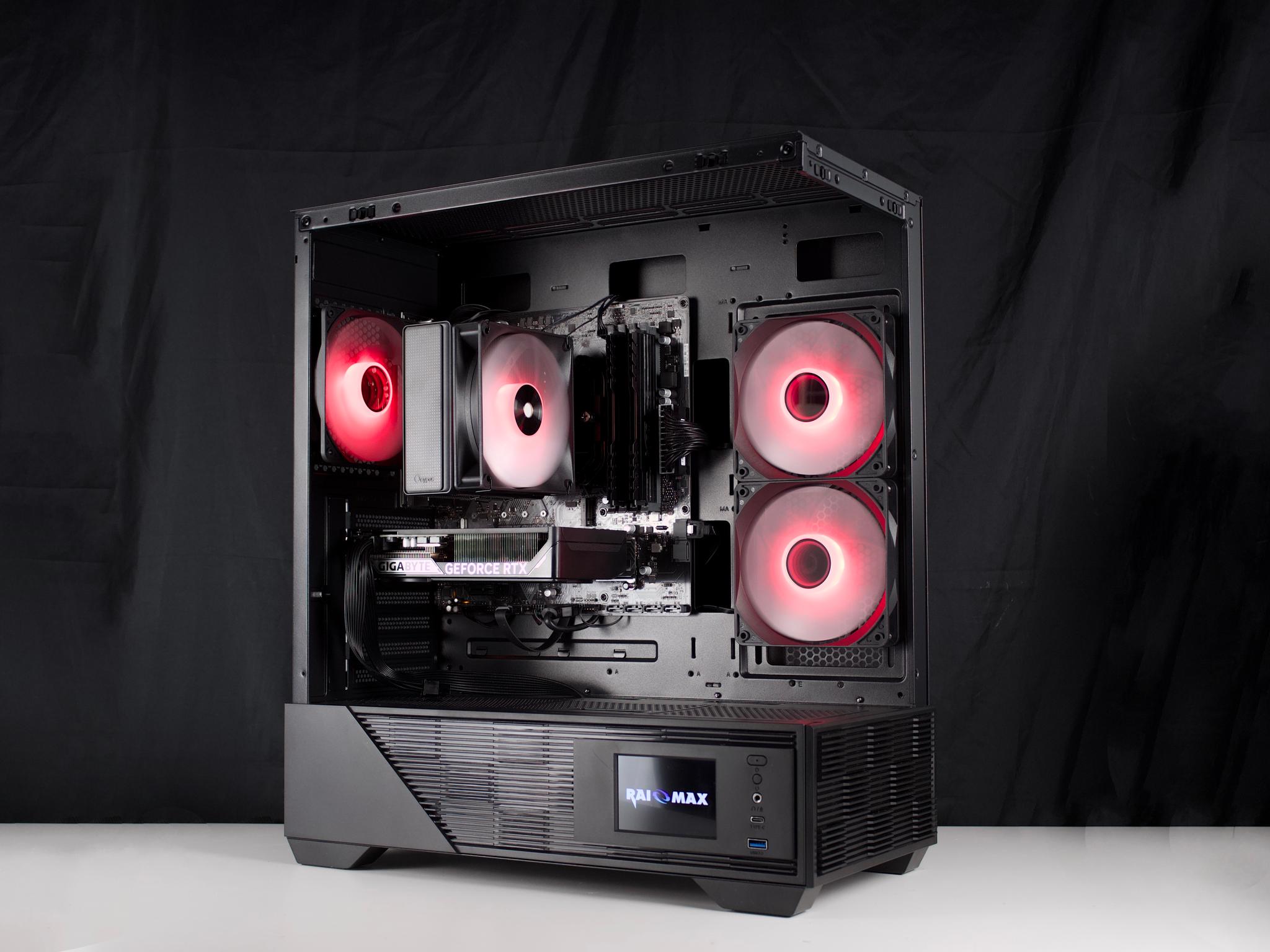 ♠️⚡🗡️Clean Gaming PC | RTX 5060, Ryzen 5 5500, 16GB RAM, 1TB SSD | LCD Display🗡️⚡♠️