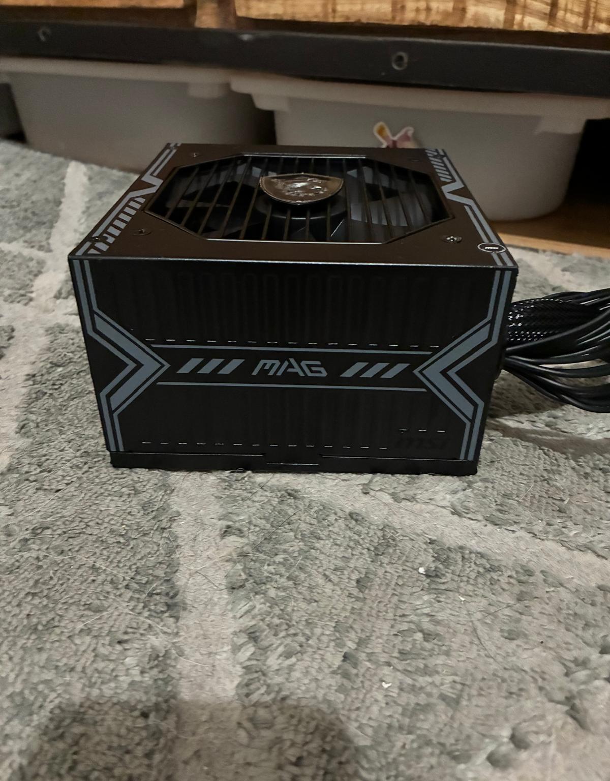 MSI MAG A550BN, Non-Modular Compact 550W Power Supply