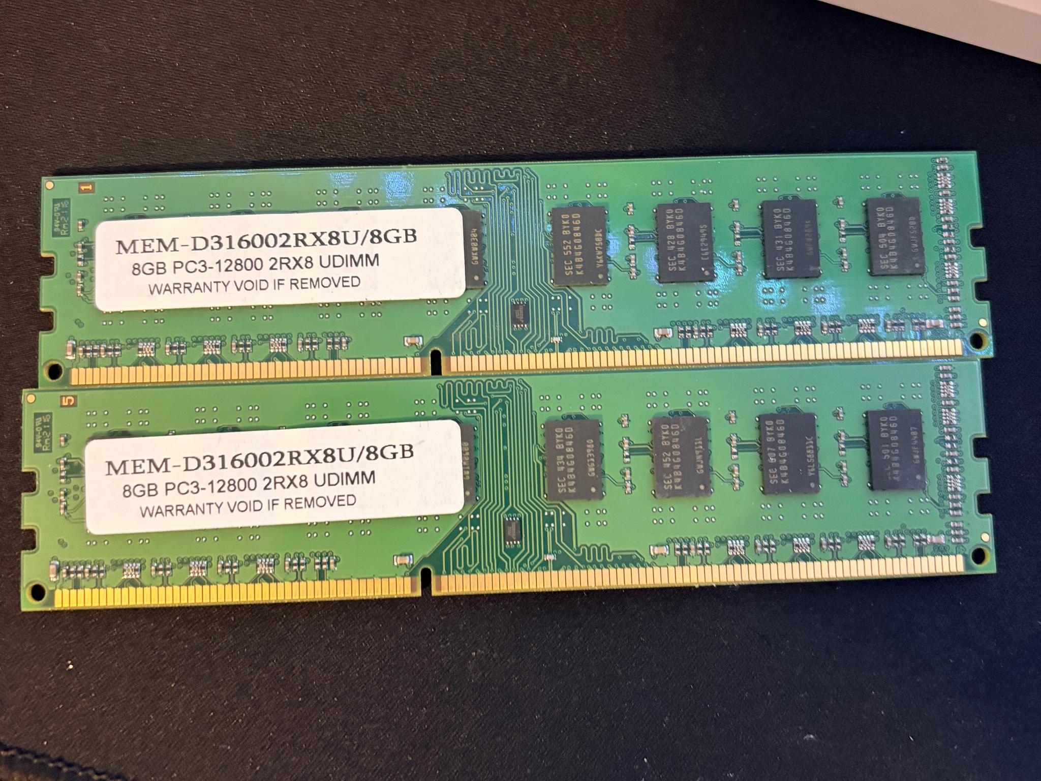 16GB DDR3