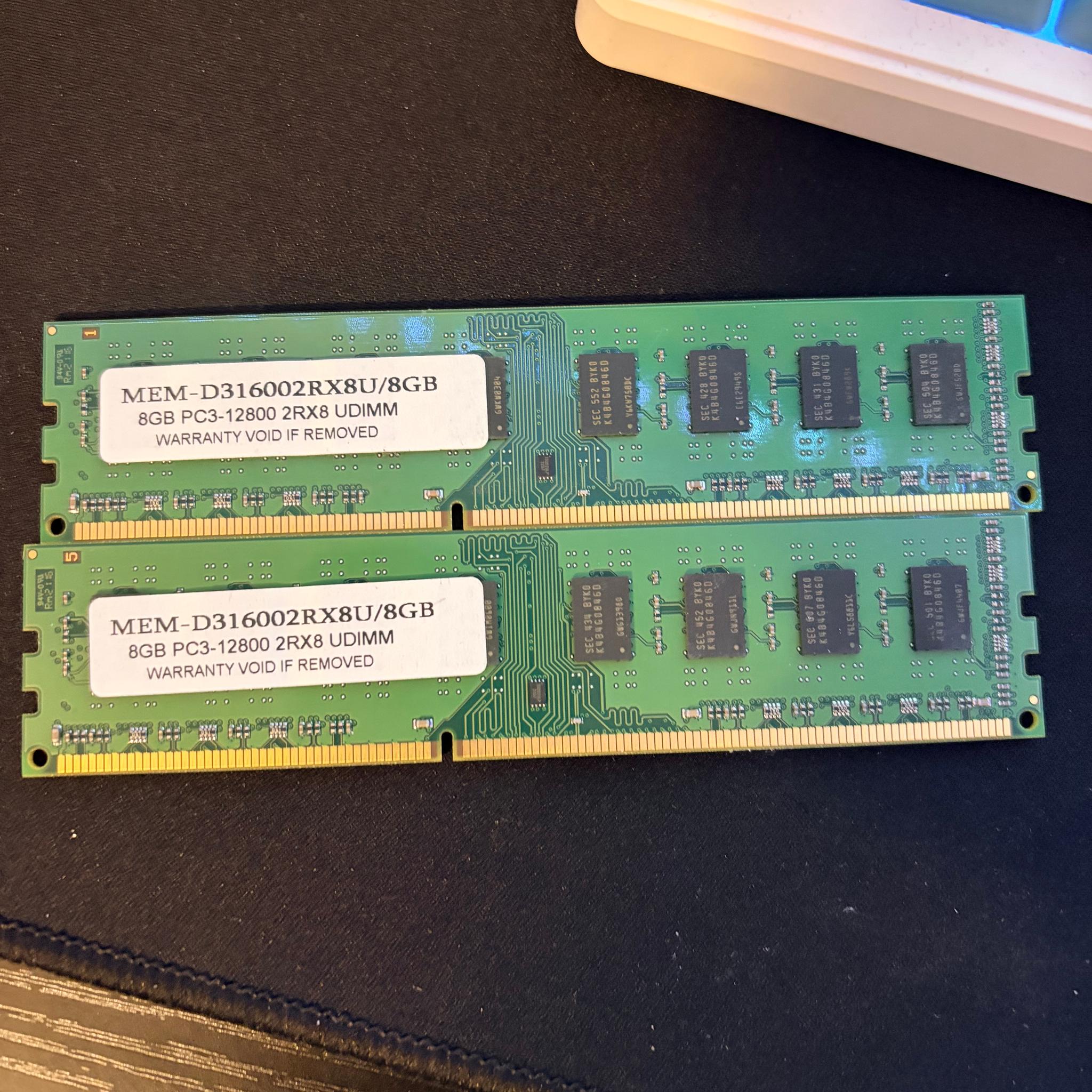 16GB DDR3