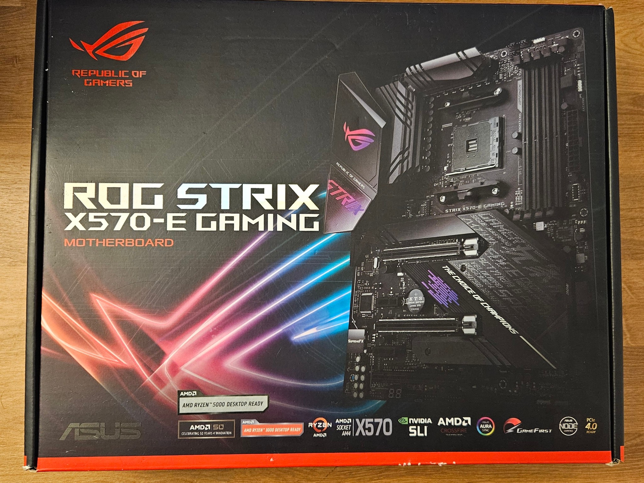Asus ROG Strix X570-E Gaming AM4 ATX Motherboard