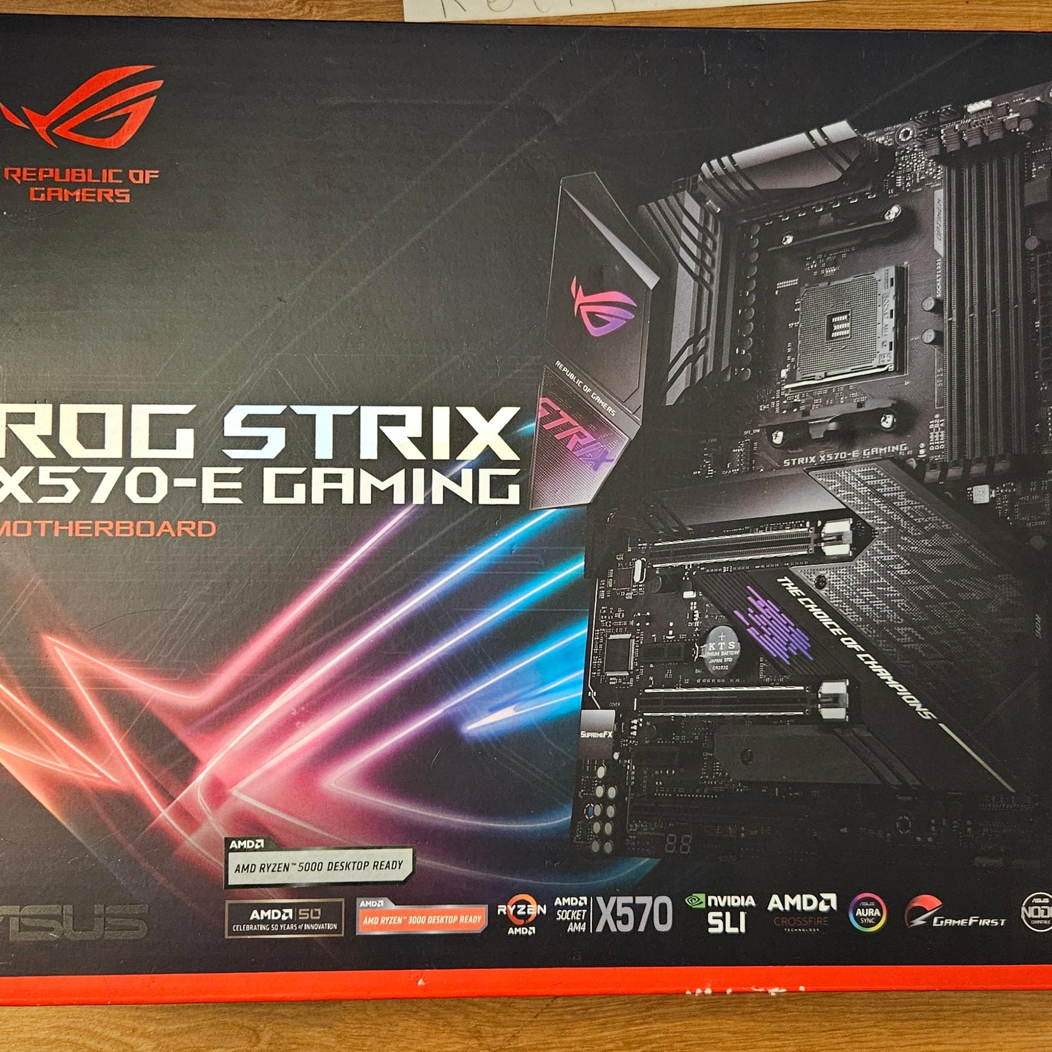 Asus ROG Strix X570-E Gaming AM4 ATX Motherboard