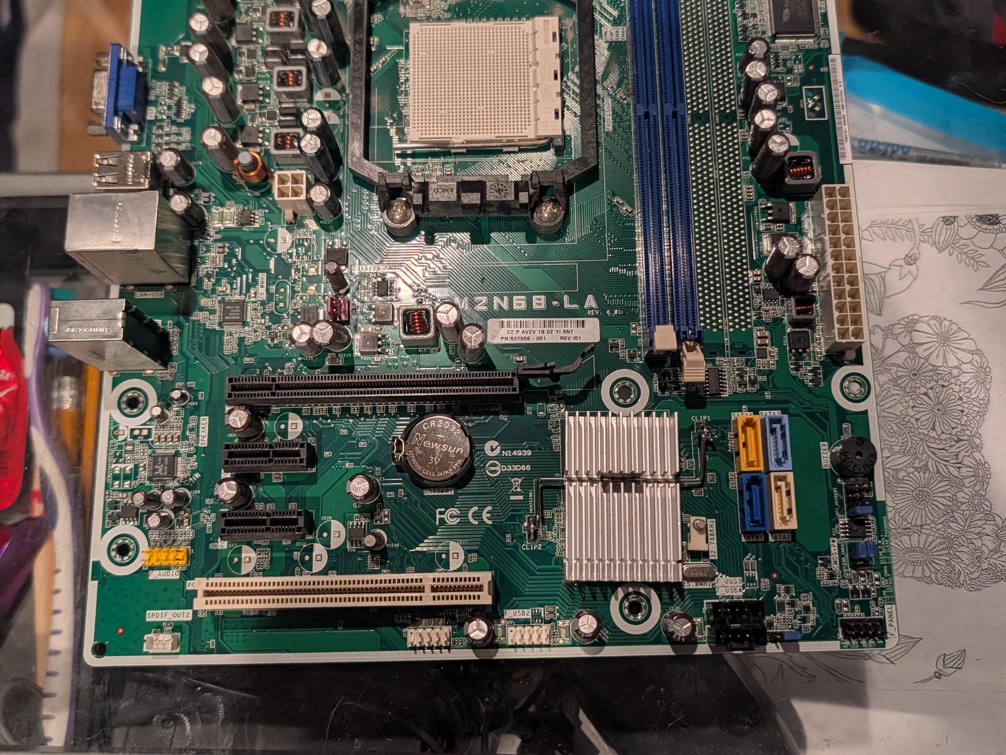 AM3 Motherboard working