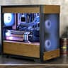 Custom Gaming PC - 9600X, RX 7700 XT 12GB, 32GB DDR5, 2TB Gen 4 NVMe, real walnut panels