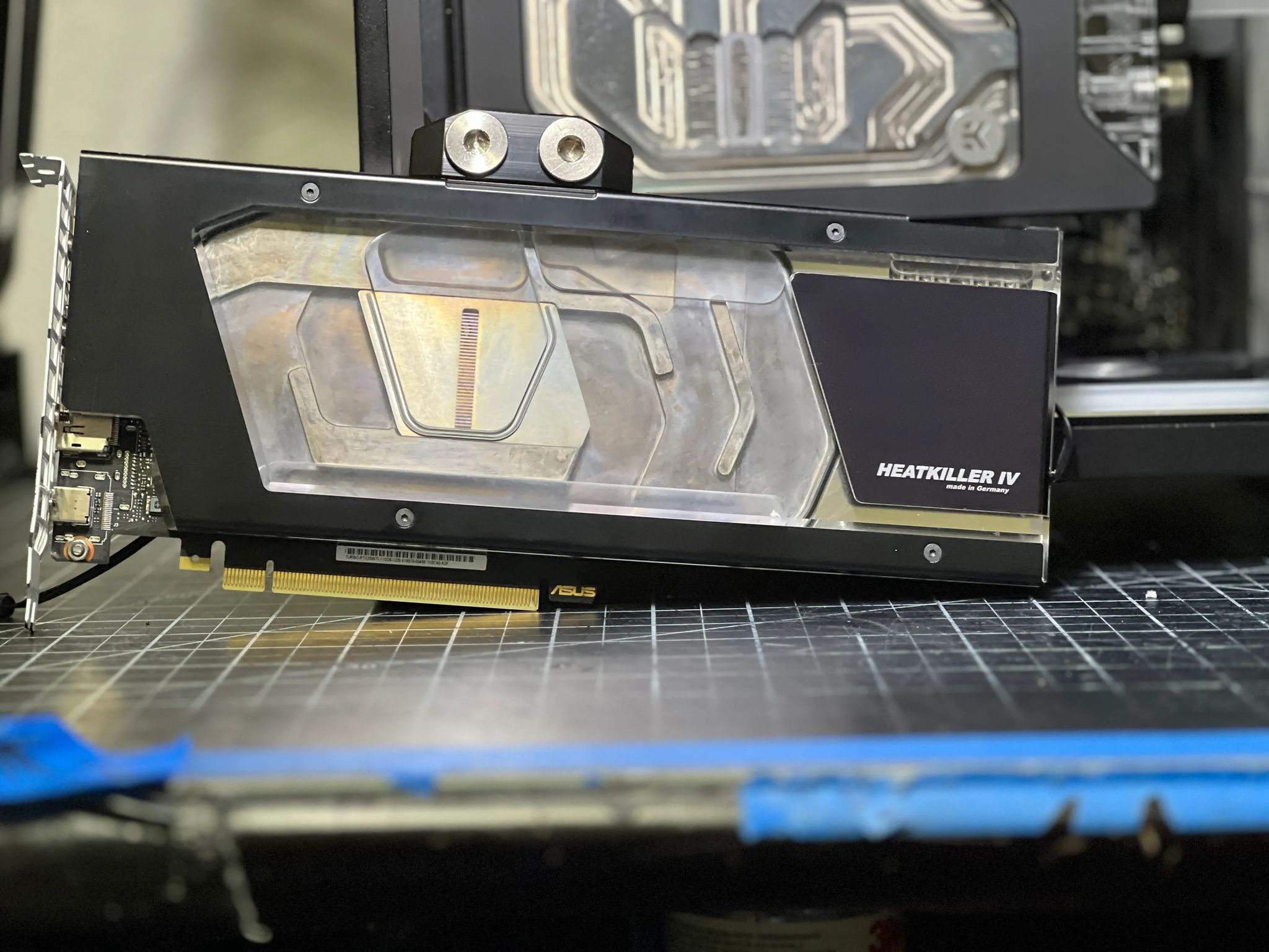 Asus RTX 2080 Ti Turbo w/ Heatkiller IV block/backplate