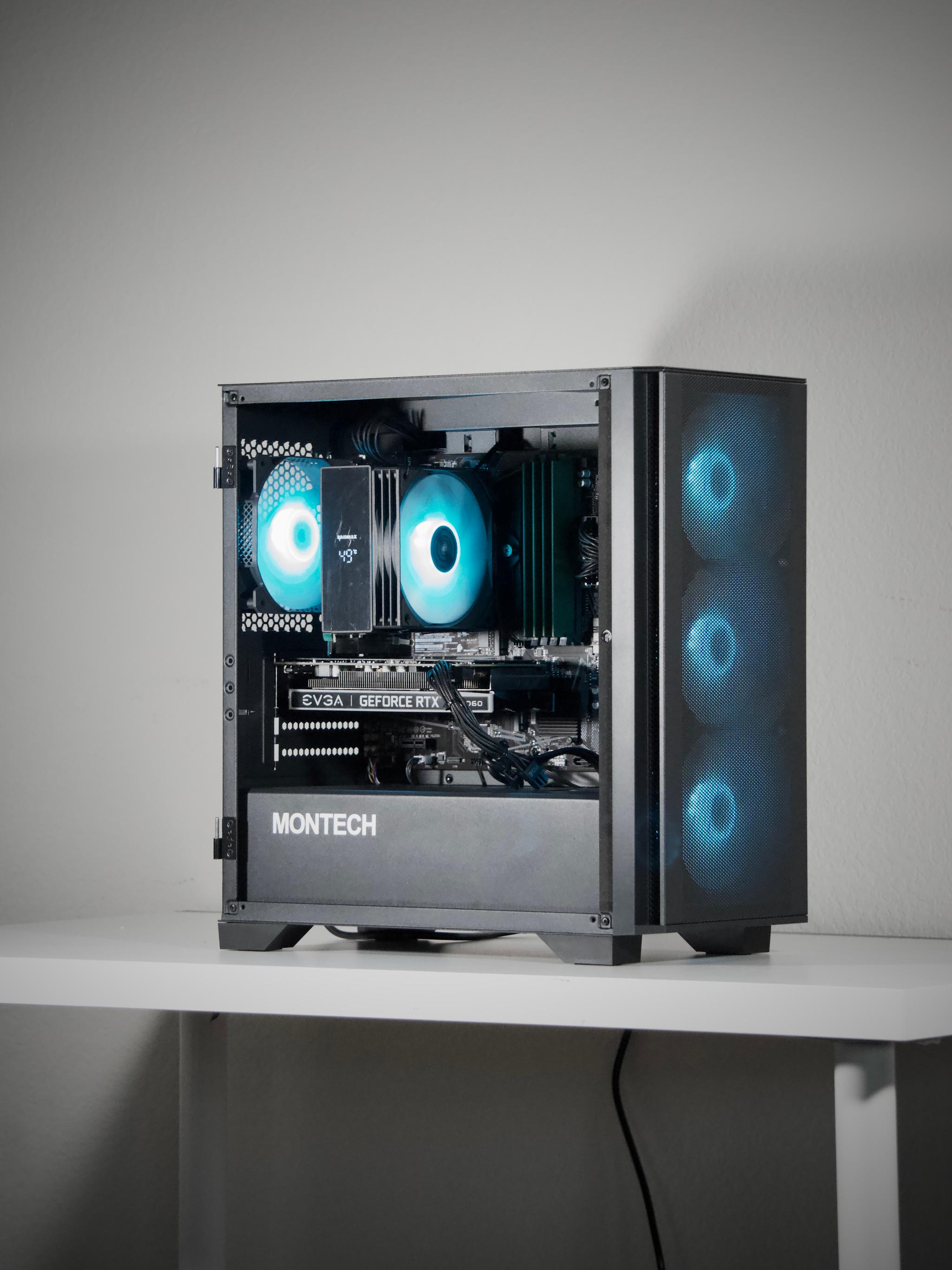 ⚫  Ryzen 5 5500 + RTX 2060 6GB | 16GB DDR4 | 1TB NVMe | WiFi/BT | 1080p Gaming PC | FREE Shipping!