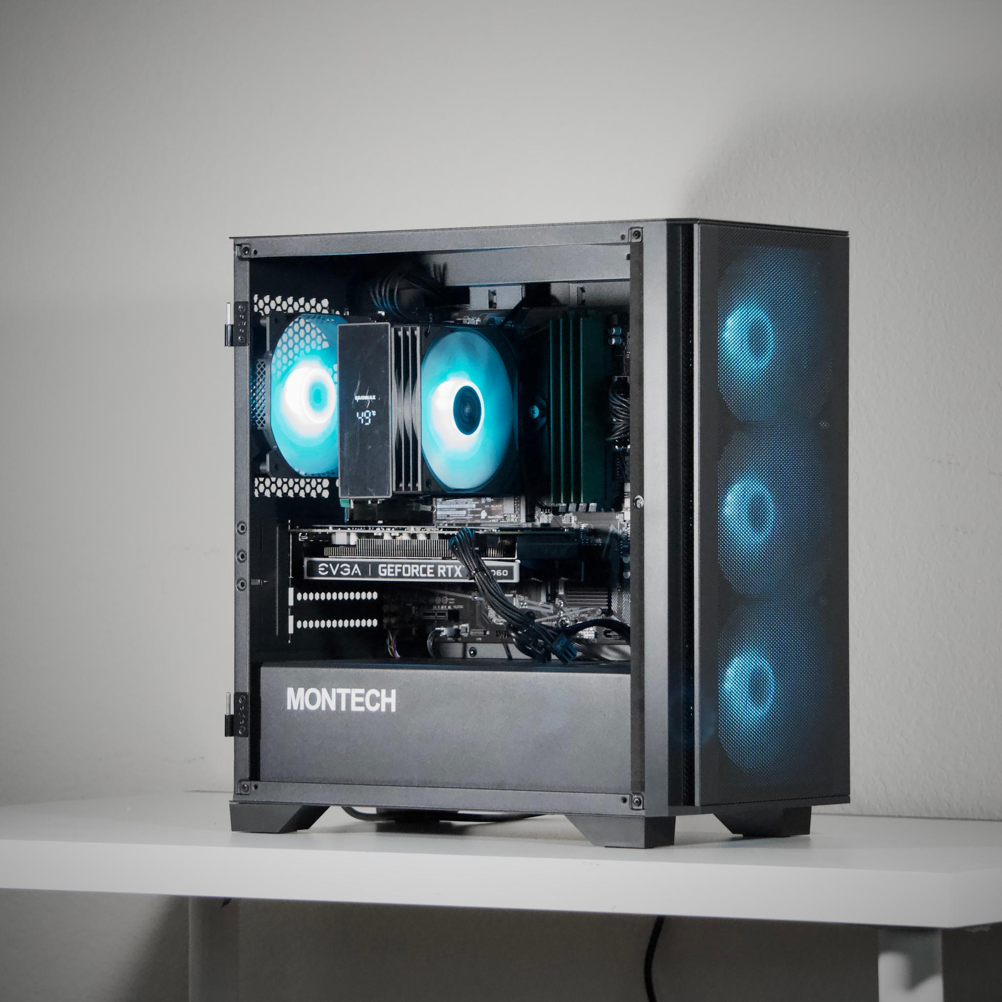 ⚫  Ryzen 5 5500 + RTX 2060 6GB | 16GB DDR4 | 1TB NVMe | WiFi/BT | 1080p Gaming PC | FREE Shipping!