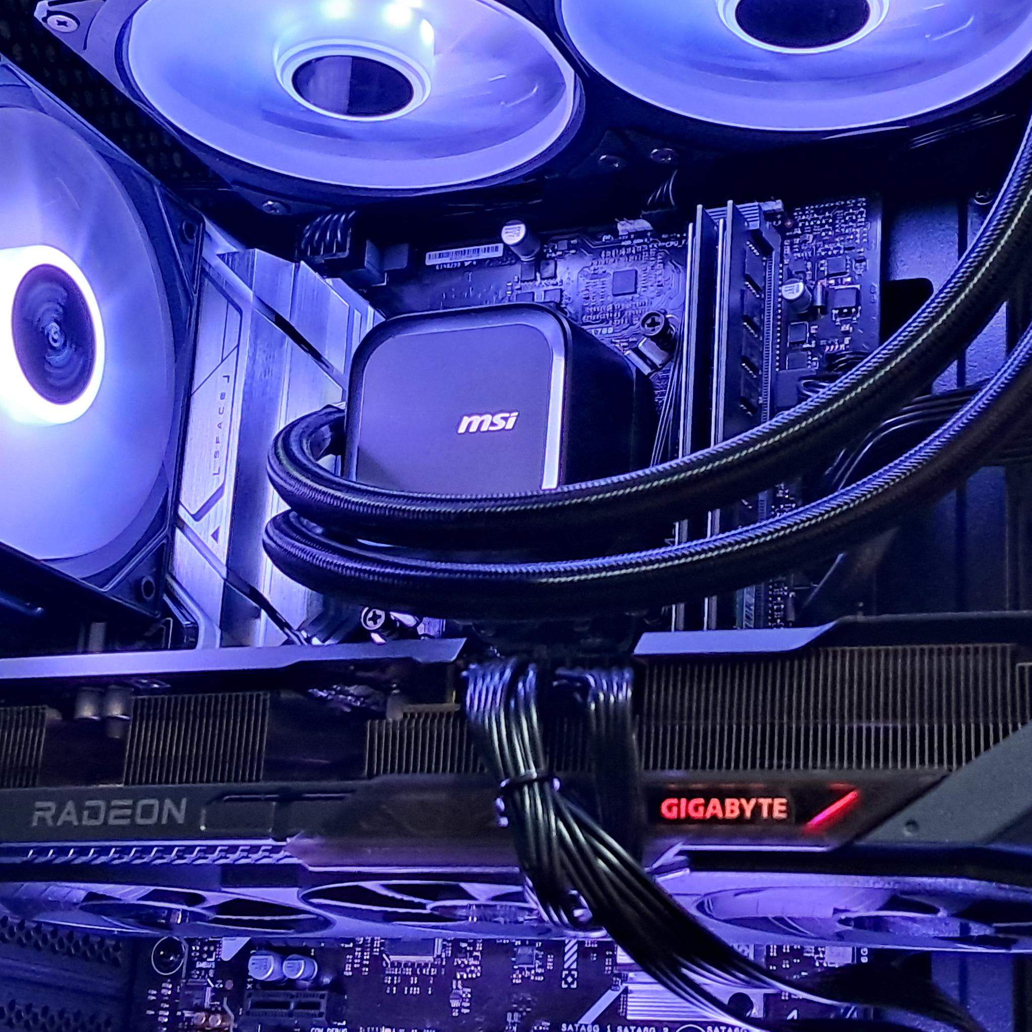 ⛈️1440p Gaming Beast⛈️PCIe 5.0 | RX 9070 GRE | 6-core Intel | WiFi!