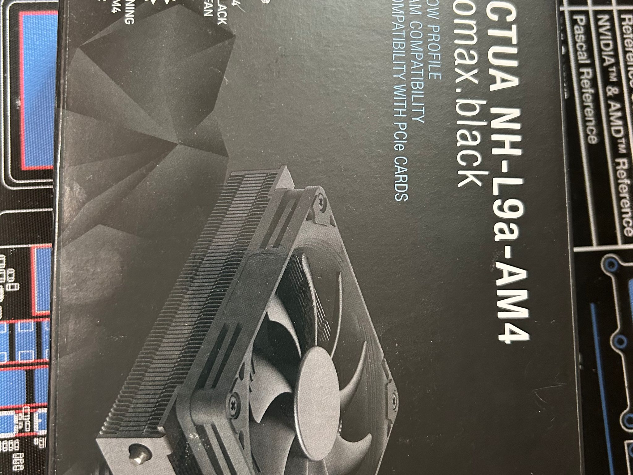 Used Noctua Chromax Black Low Profile NH-L9A-AM4