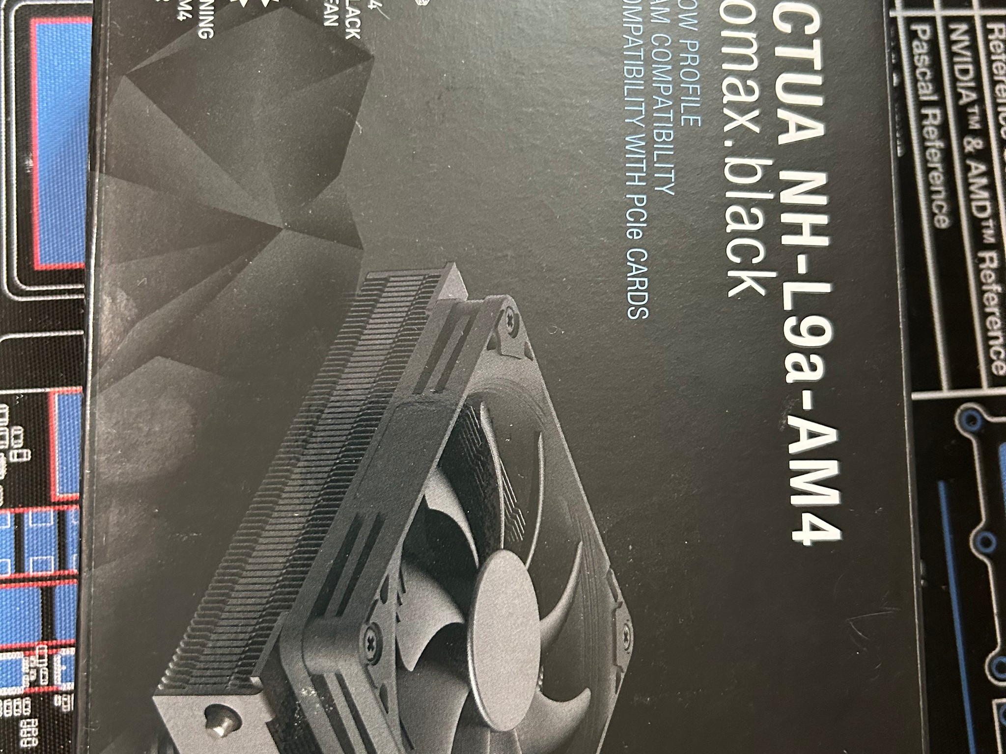 Used Noctua Chromax Black Low Profile NH-L9A-AM4