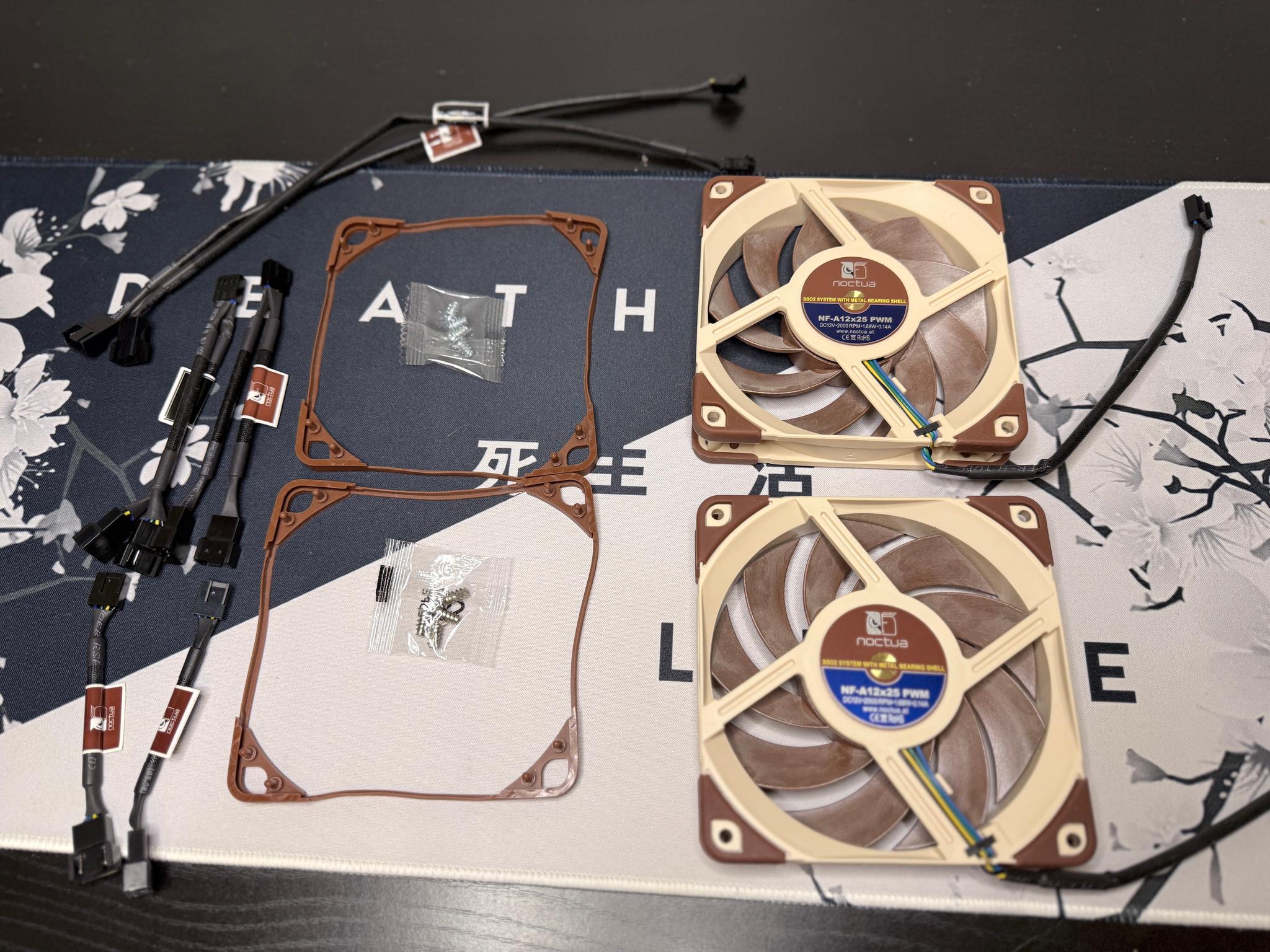 2x PC Fans - Noctua NF-A12x25 PWM