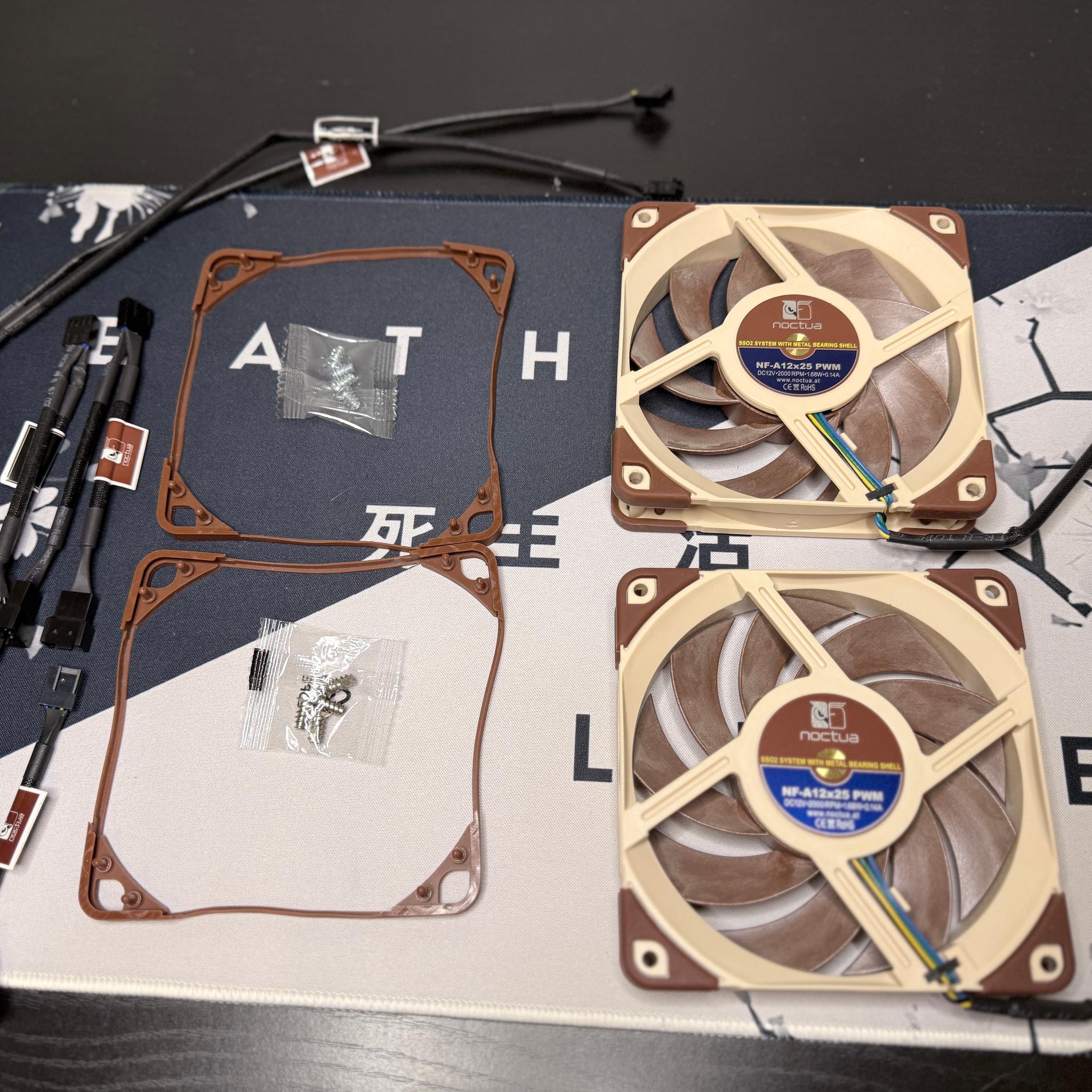 2x PC Fans - Noctua NF-A12x25 PWM