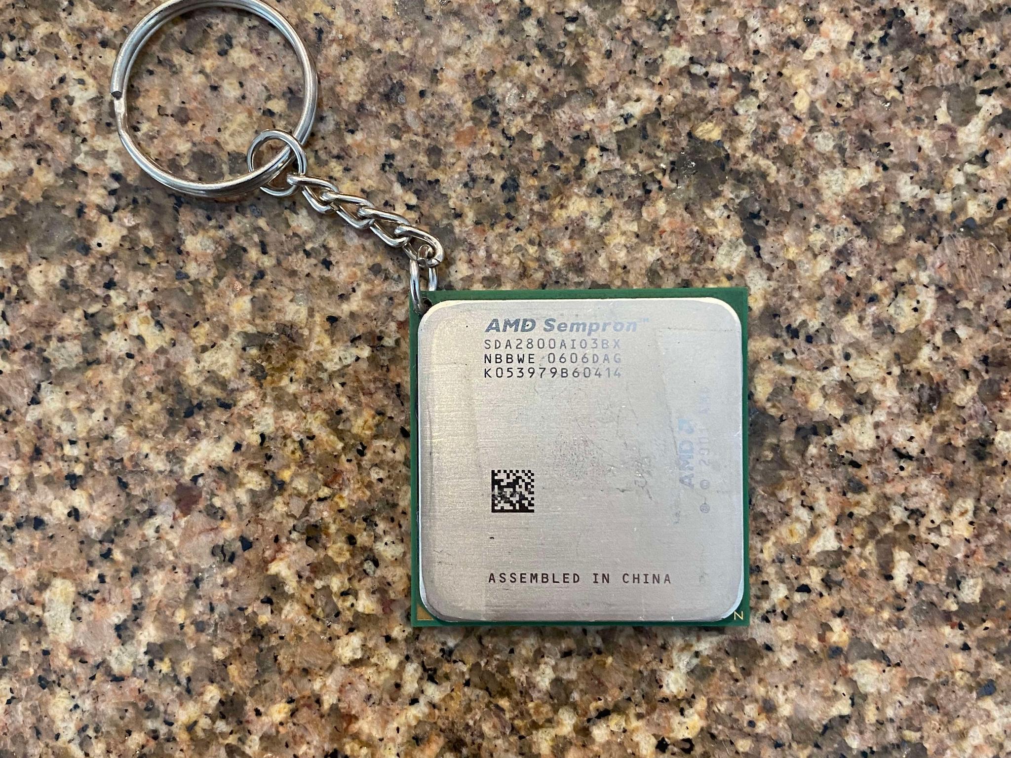 AMD Sempron 2800+ KEYCHAIN